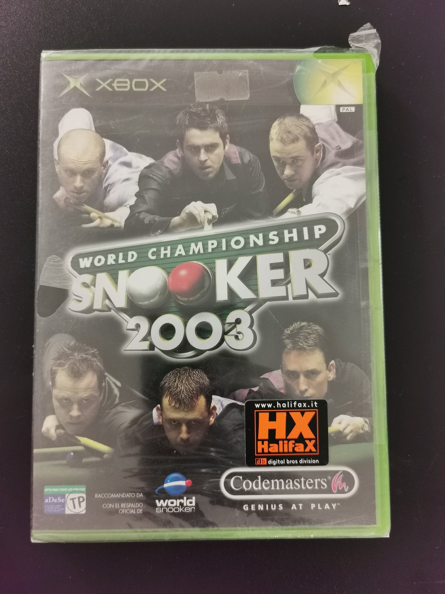 World Championship Snooker 2003 (Xbox) *Nuovo