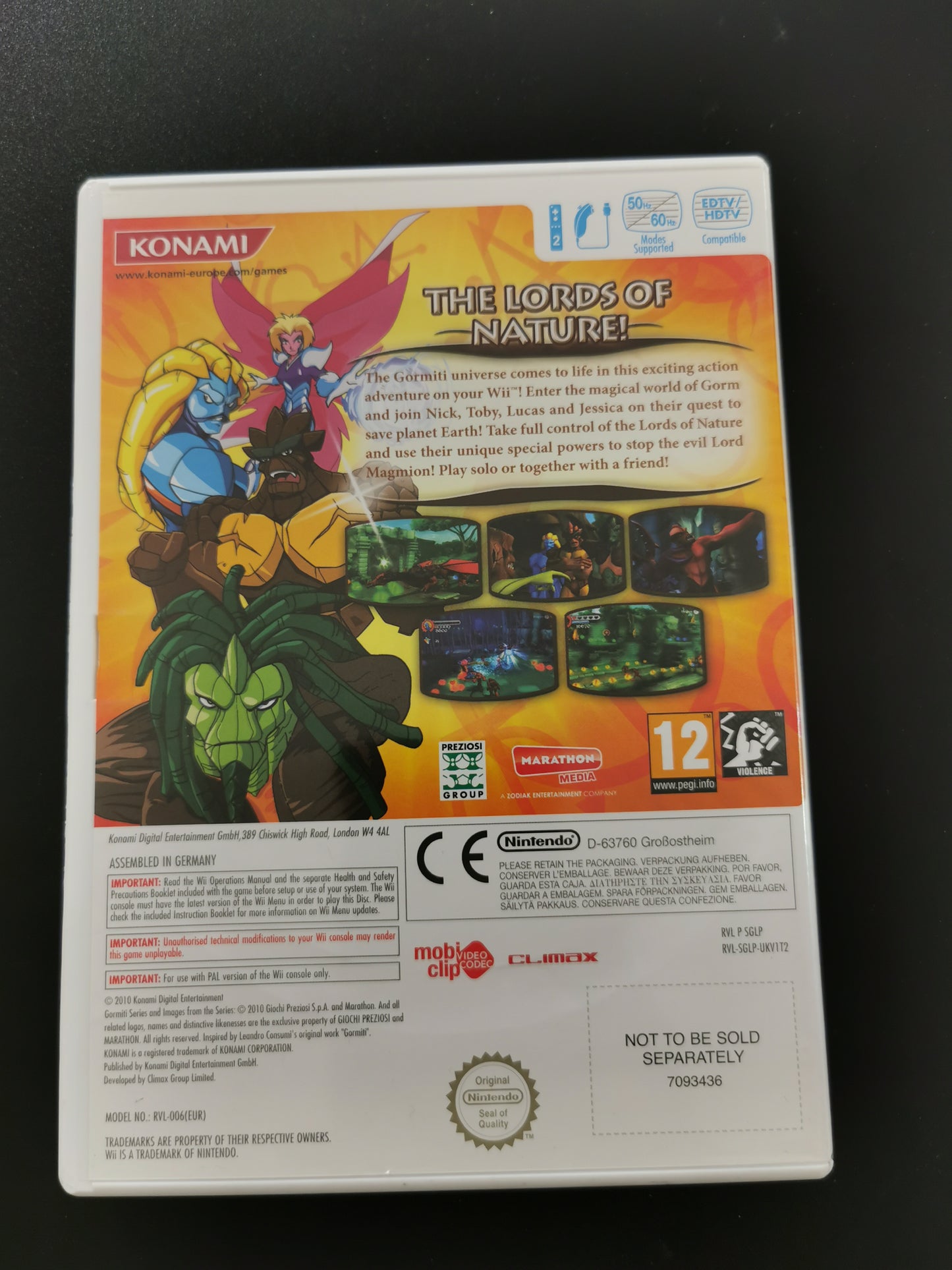 Gormiti: The Lords of Nature! (Wii) – Senza statuetta