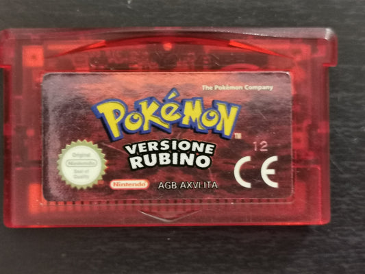 Pokémon Versione Rubino (GBA) - Loose