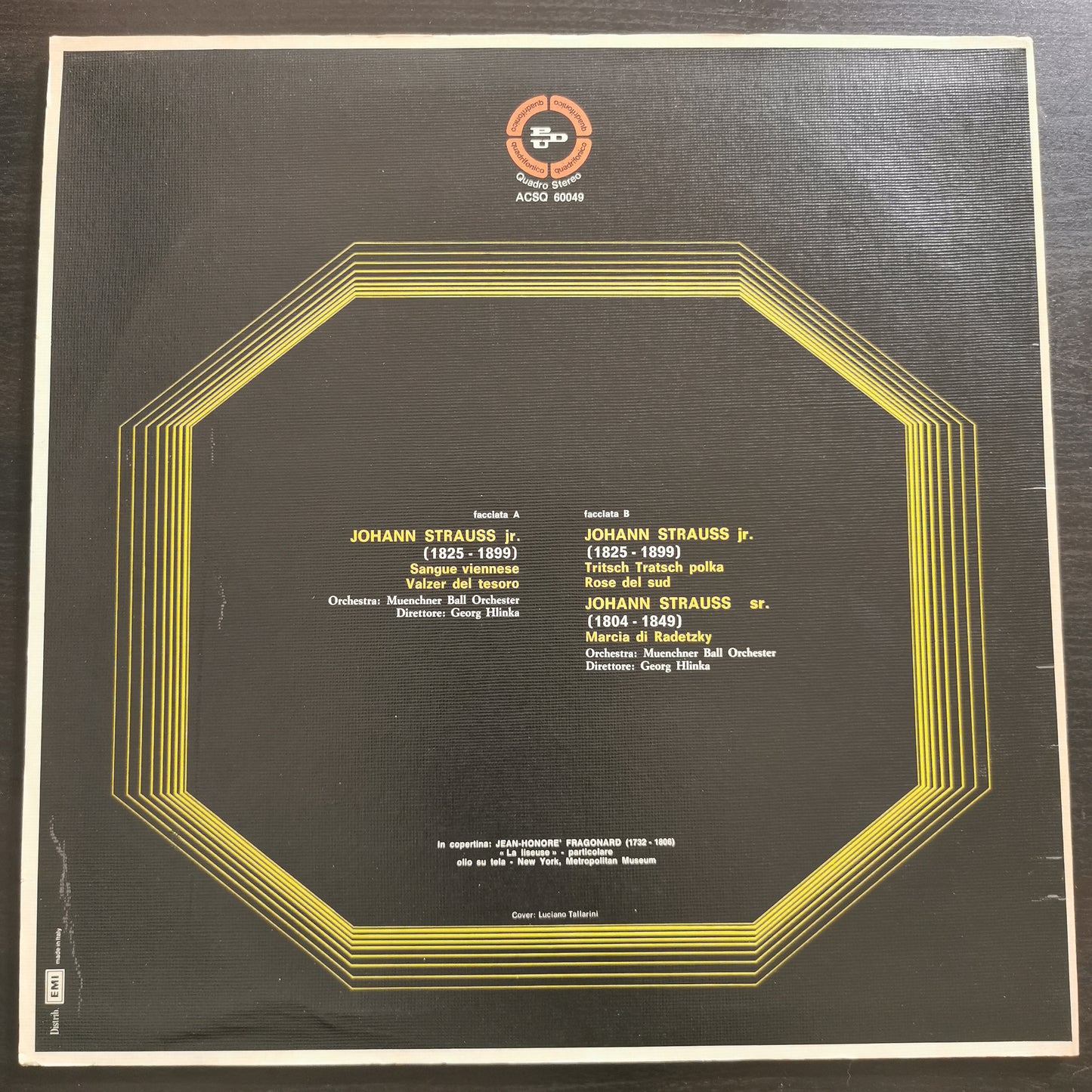 Johann Strauss senior e junior – Arie famose (LP)