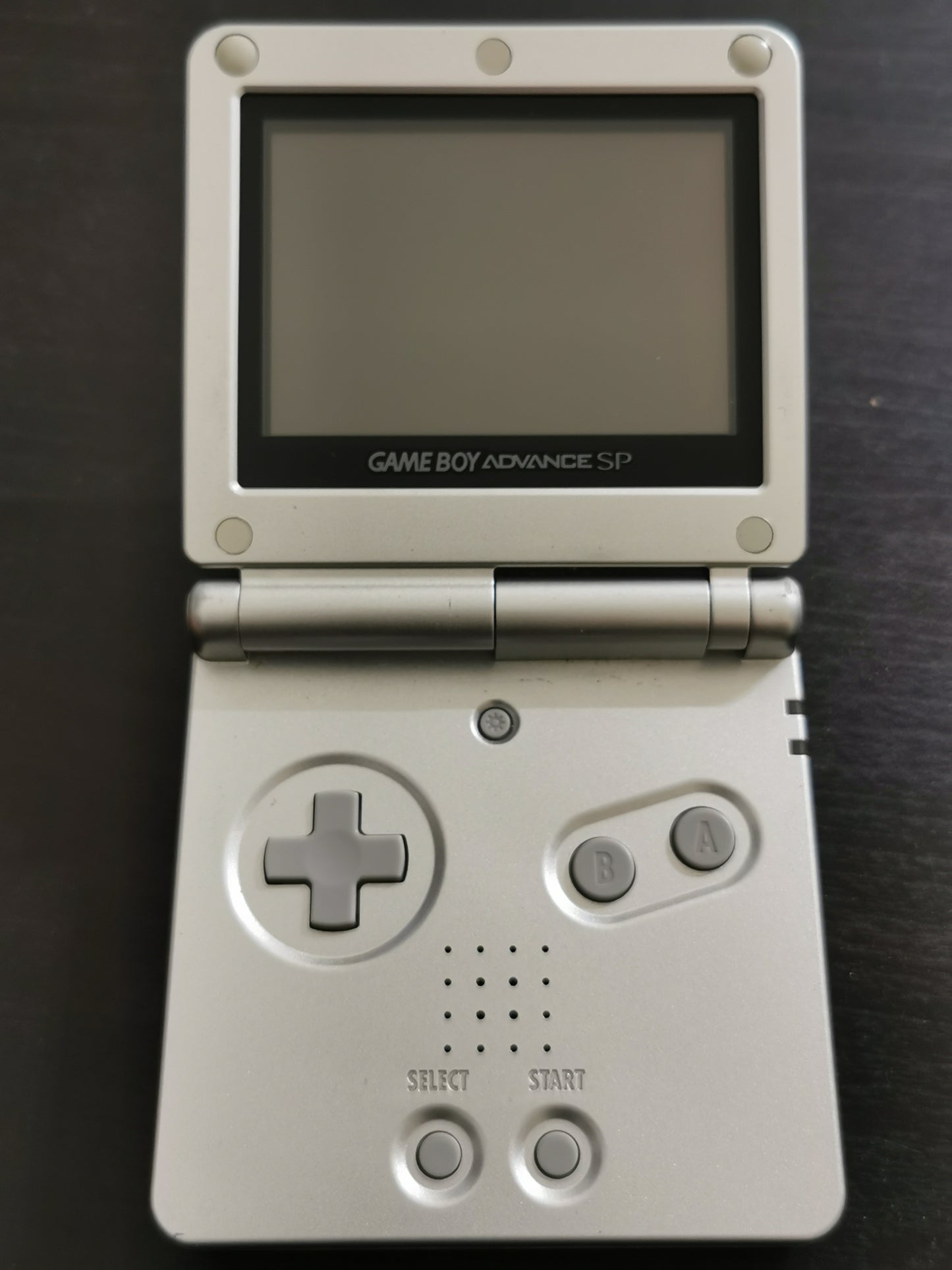 Nintendo Game Boy Advance SP Silver AGS-001 JAP + Caricatore originale