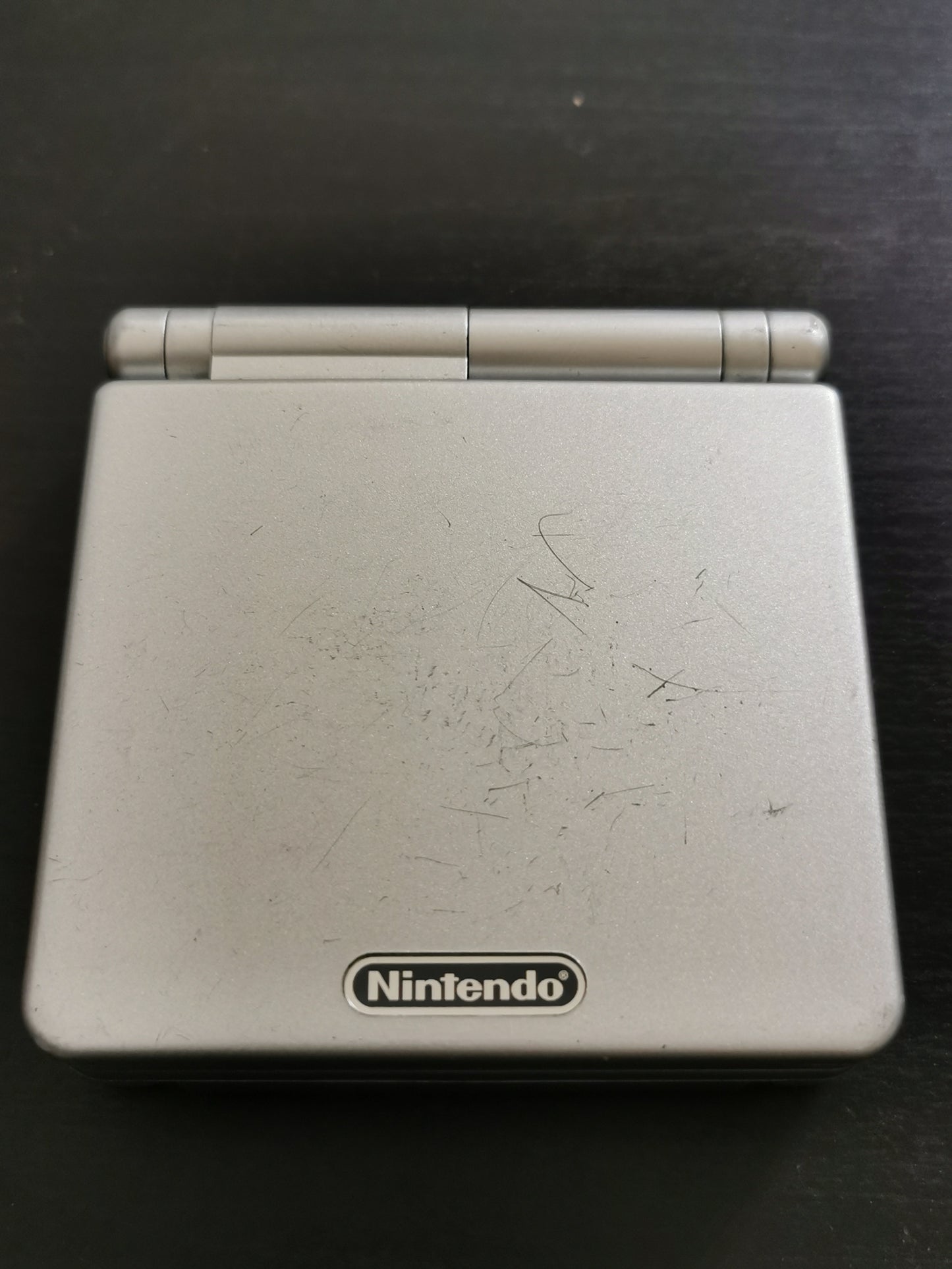 Nintendo Game Boy Advance SP Silver AGS-001 JAP + Caricatore originale