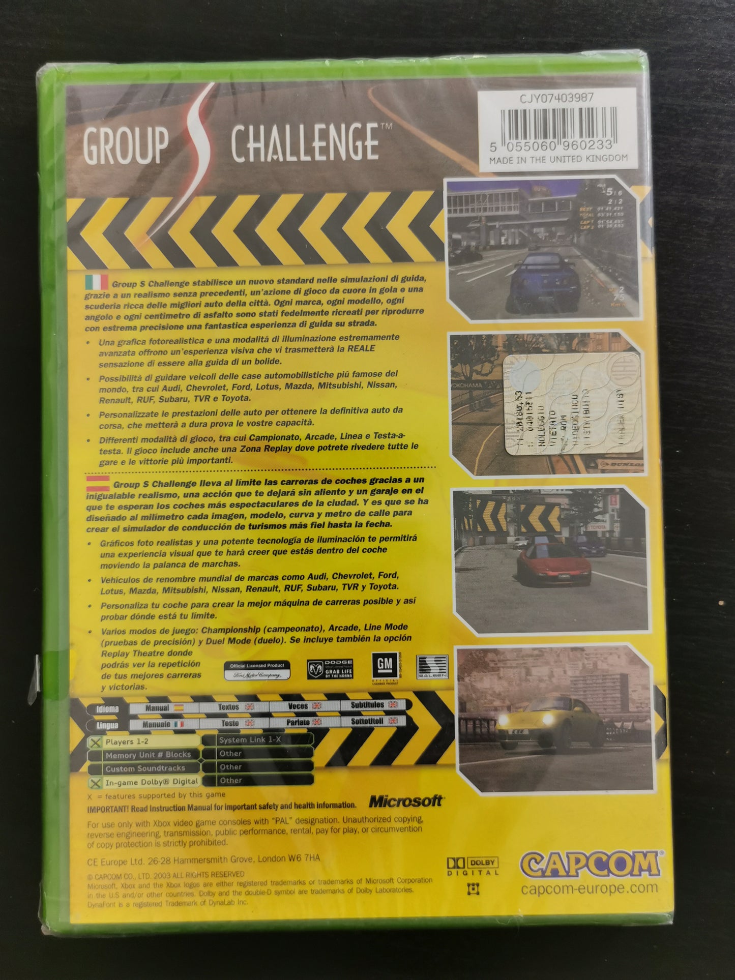 Group S Challenge (Xbox) *Nuovo