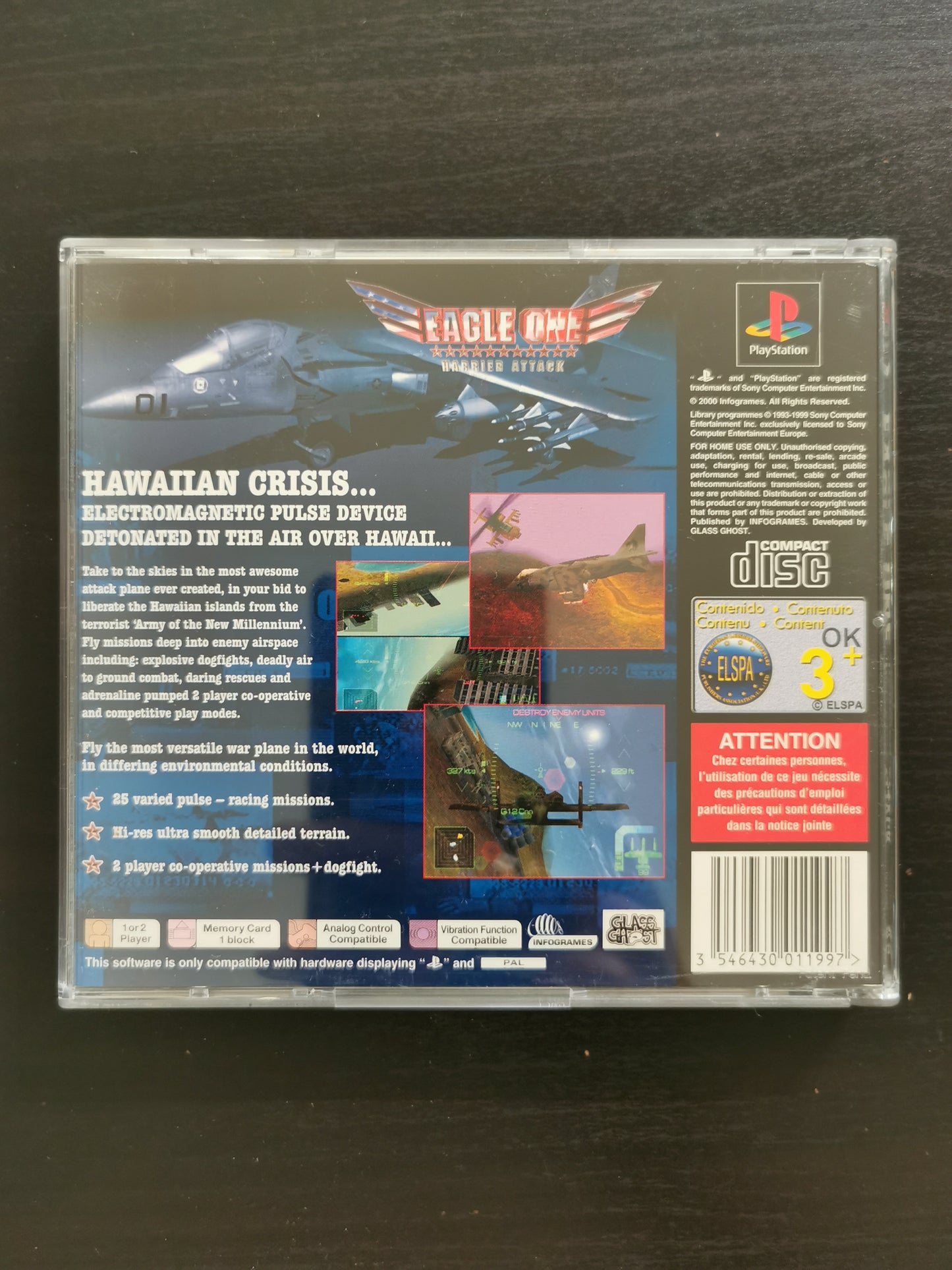 Eagle One: Harrier Attack – Value Series (PS1)