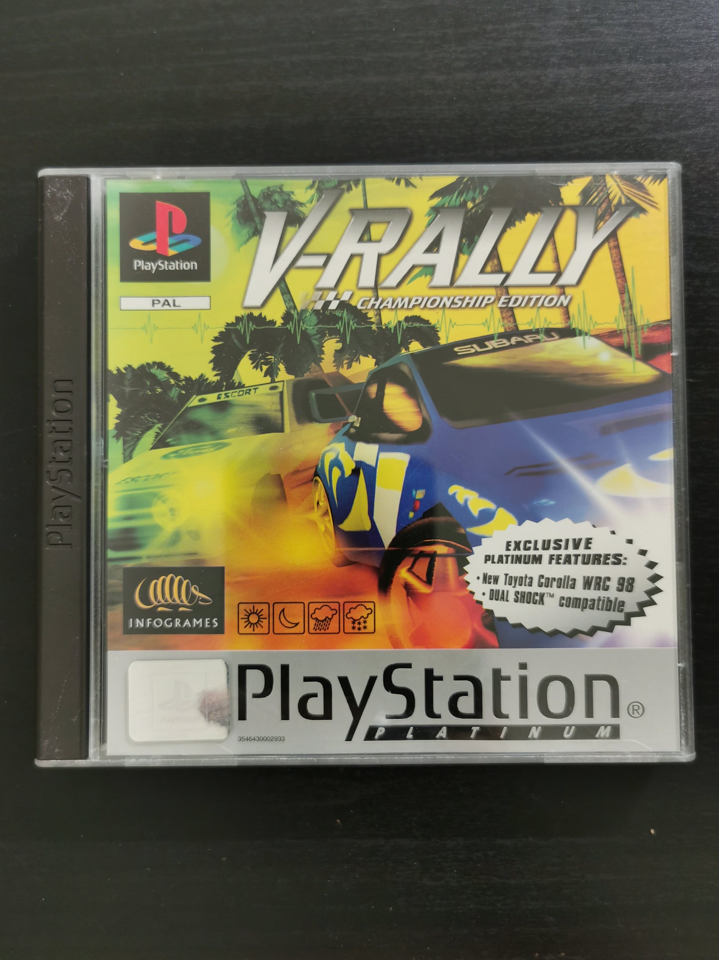 V-Rally: Championship Edition – Platinum (PS1)