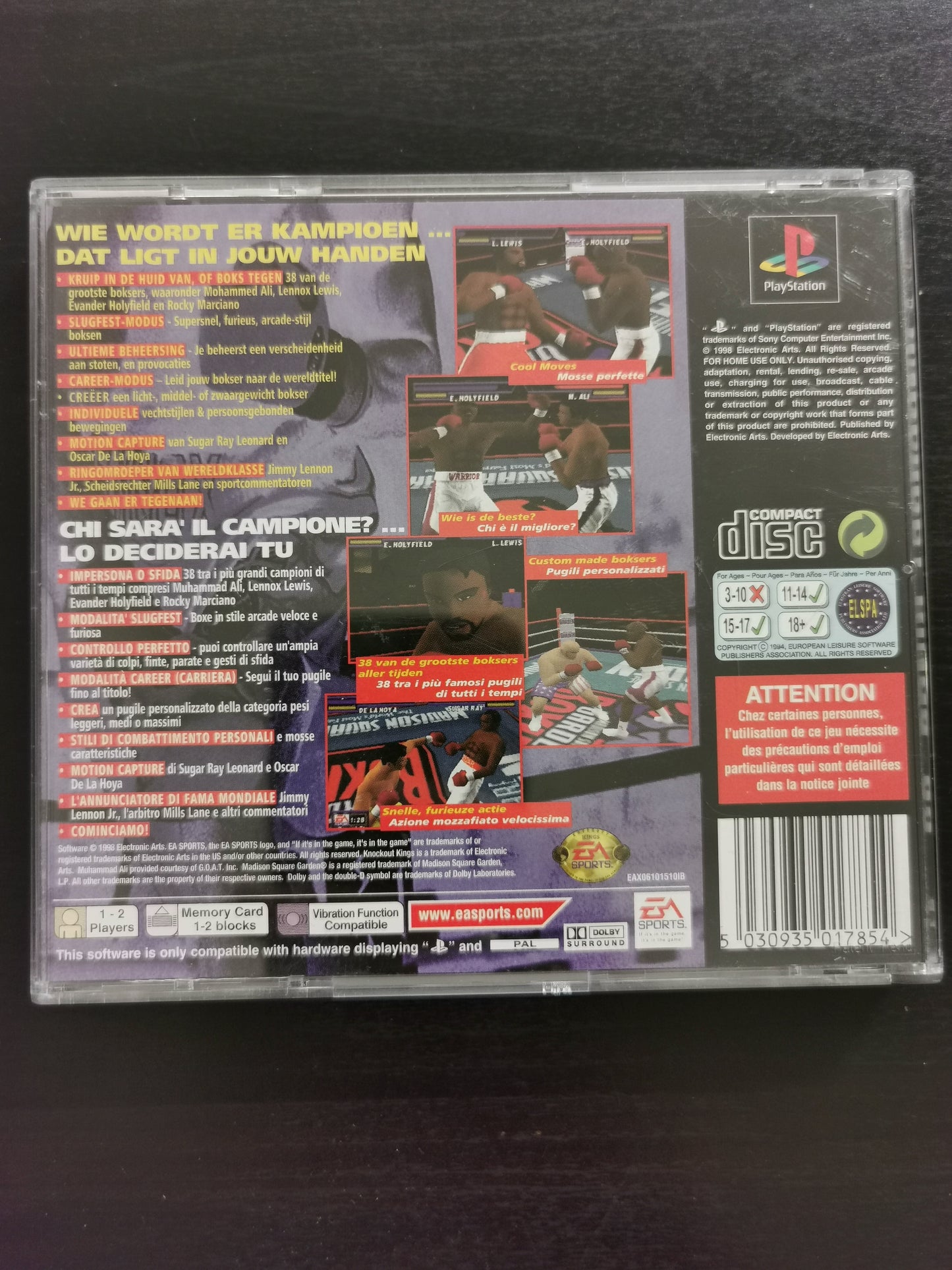 Knockout Kings 99 (PS1)
