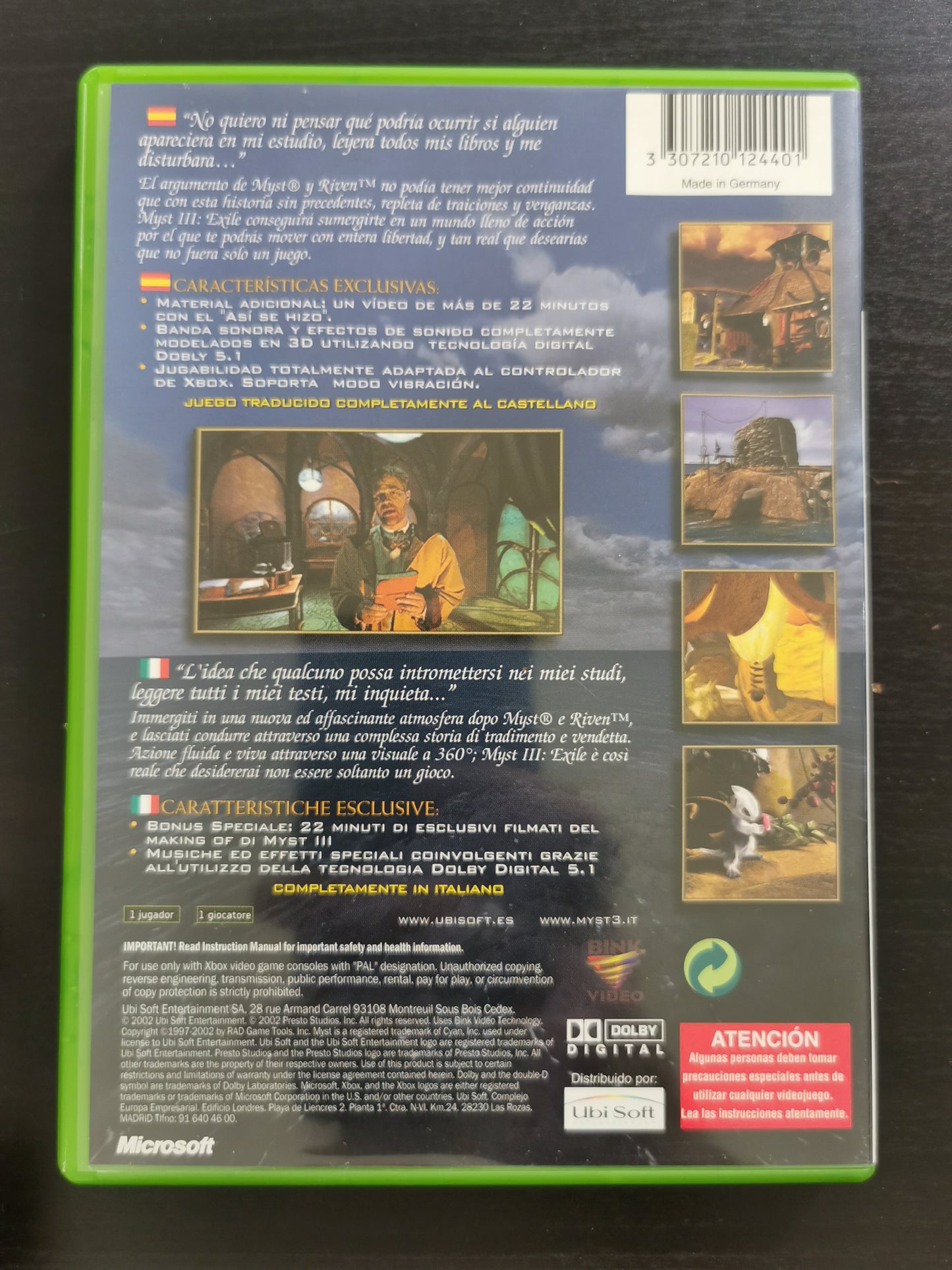 Myst III: Exile (Xbox)