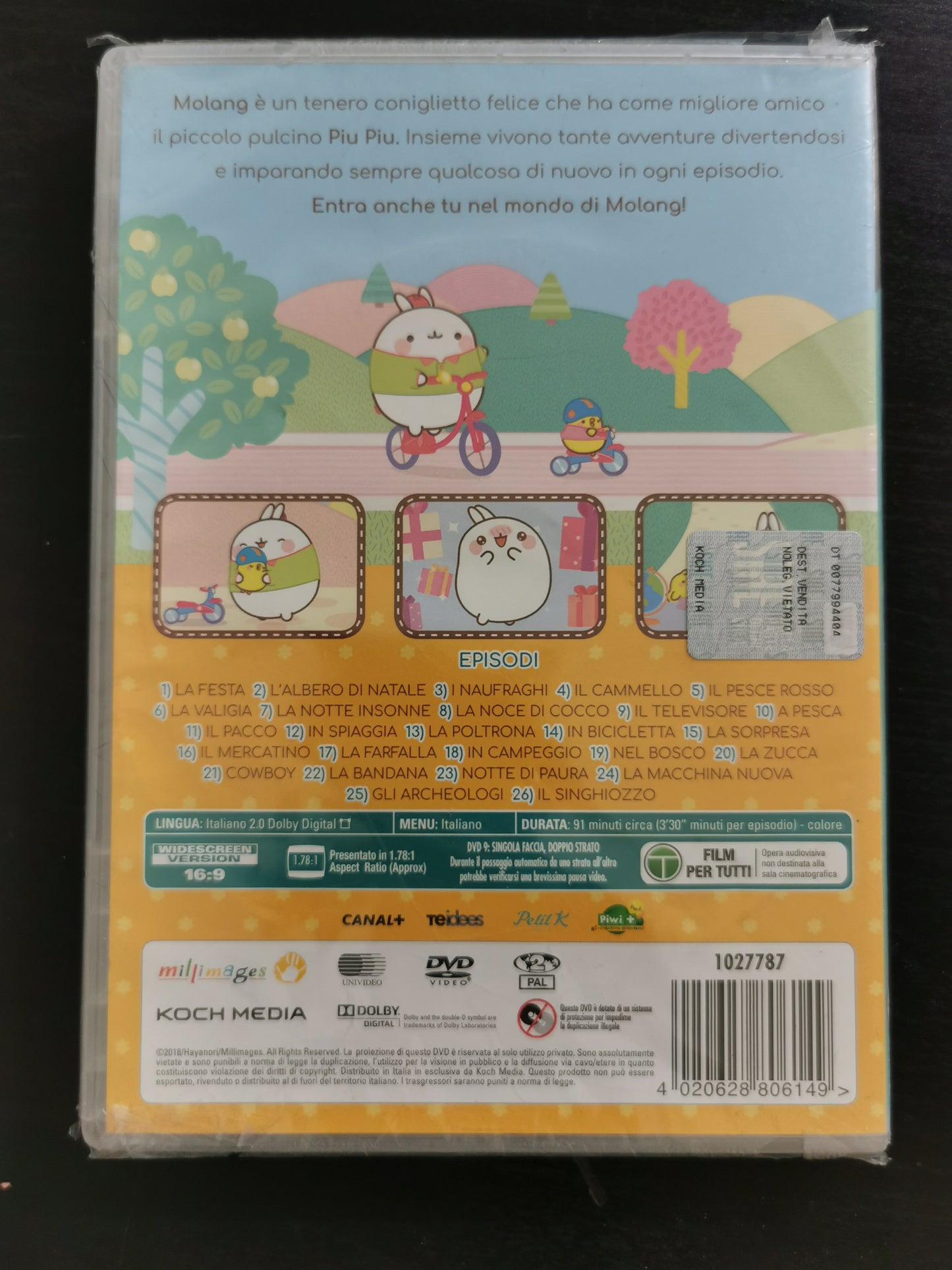 Molang – Nel Bosco (DVD) *Nuovo
