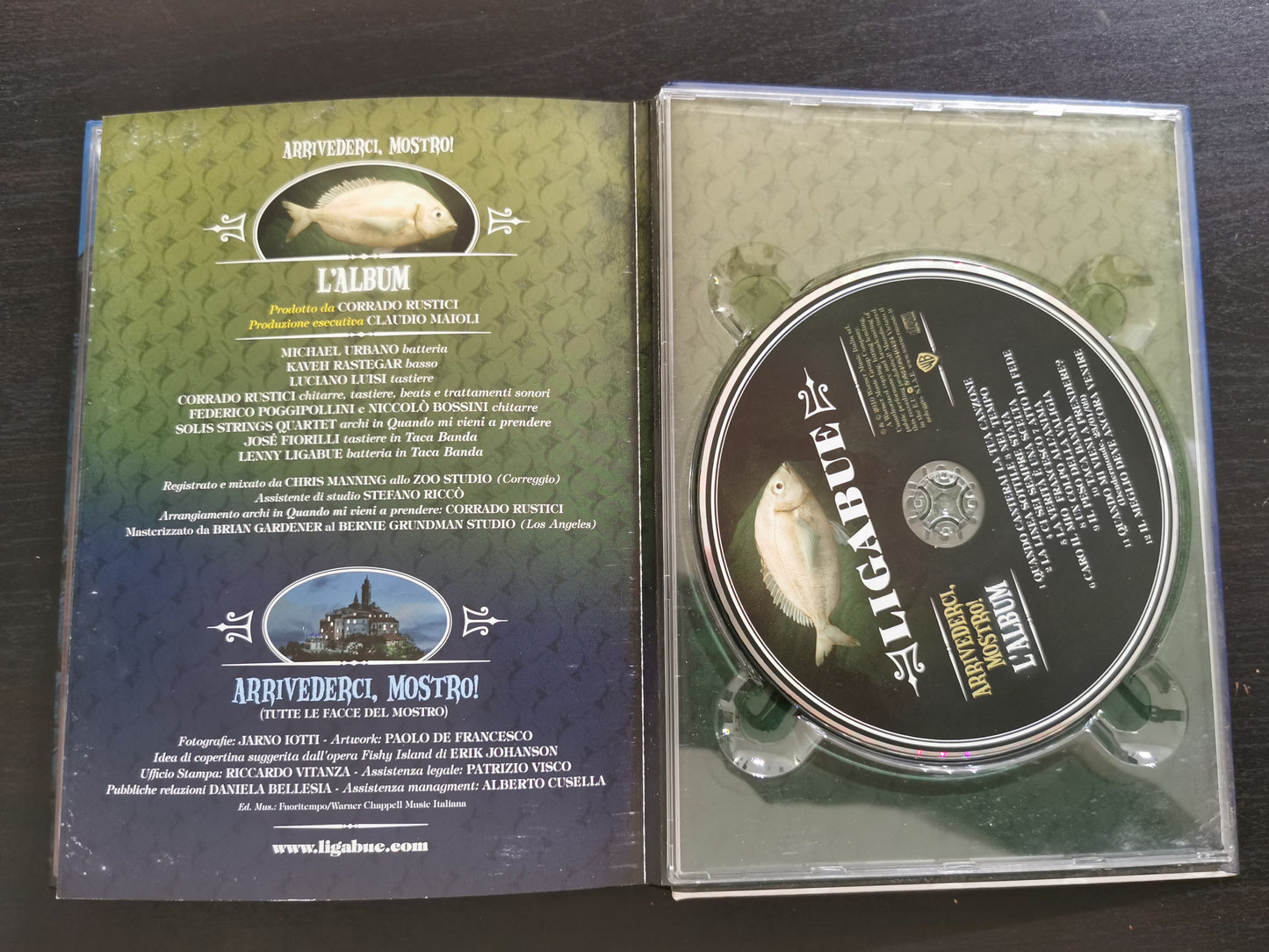 Ligabue – Arrivederci, Mostro! (Tutte le facce del mostro) (2 CD) + (DVD)