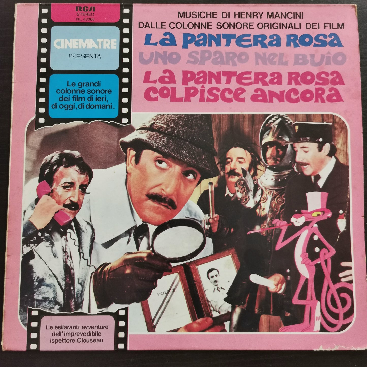 Henry Mancini – La Pantera Rosa / Uno Sparo nel Buio / La Pantera Rosa Colpisce Ancora (LP)