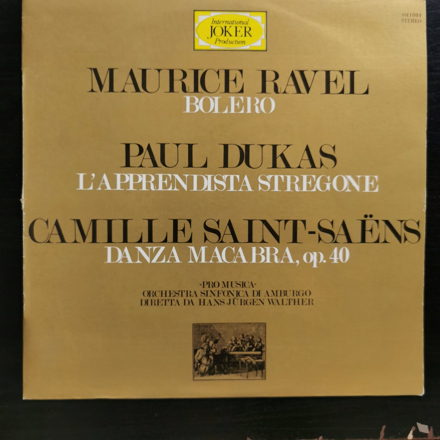 Ravel / Dukas / Saint-Saëns – Bolero / L’apprendista stregone / Danza macabra (LP)
