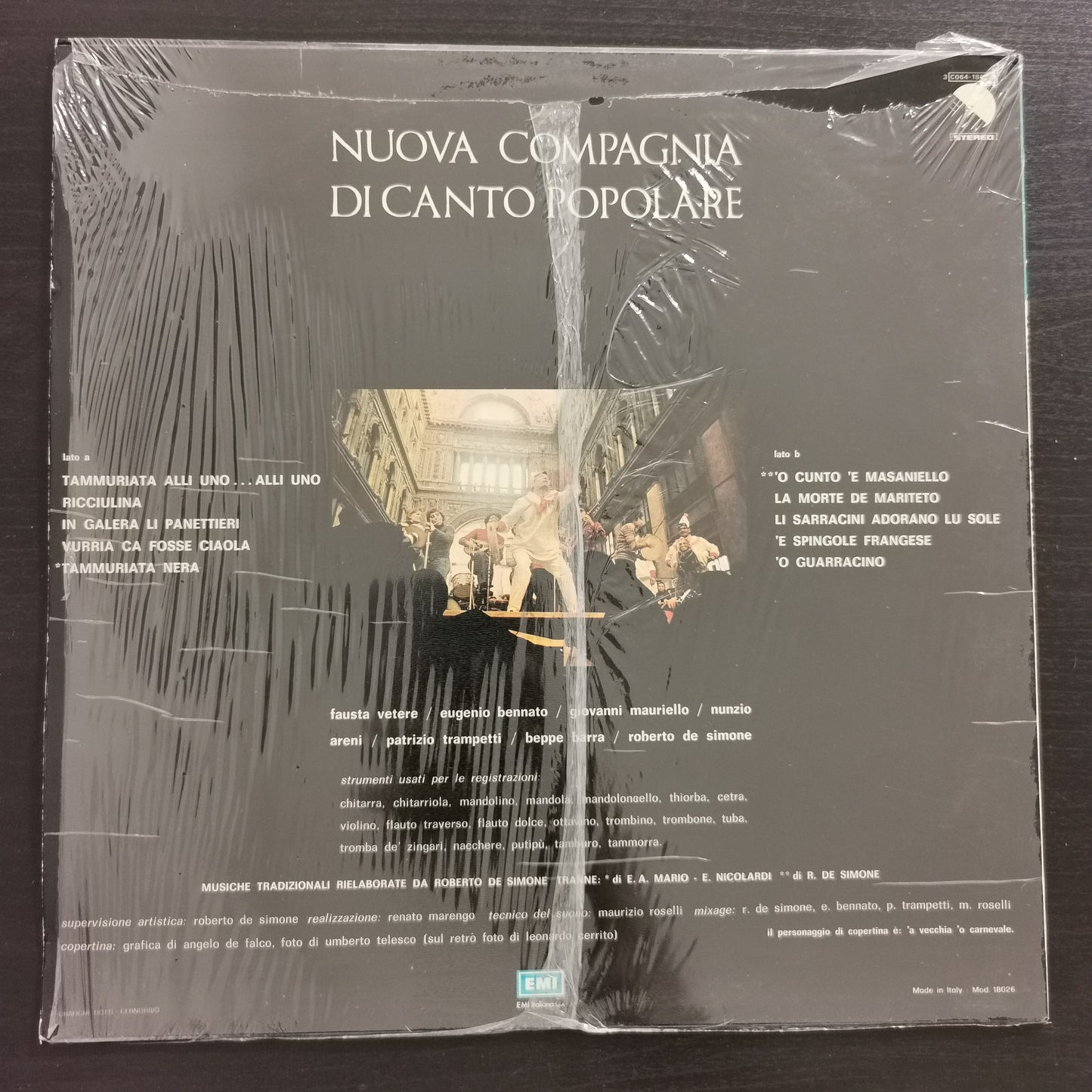 Nuova Compagnia di Canto Popolare – Li sarracini adorano lu sole (LP)