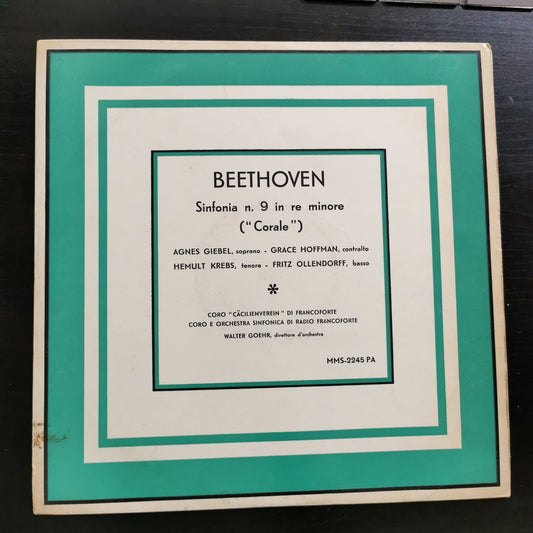 Beethoven – Sinfonia n. 9 in re minore “Corale” (LP)