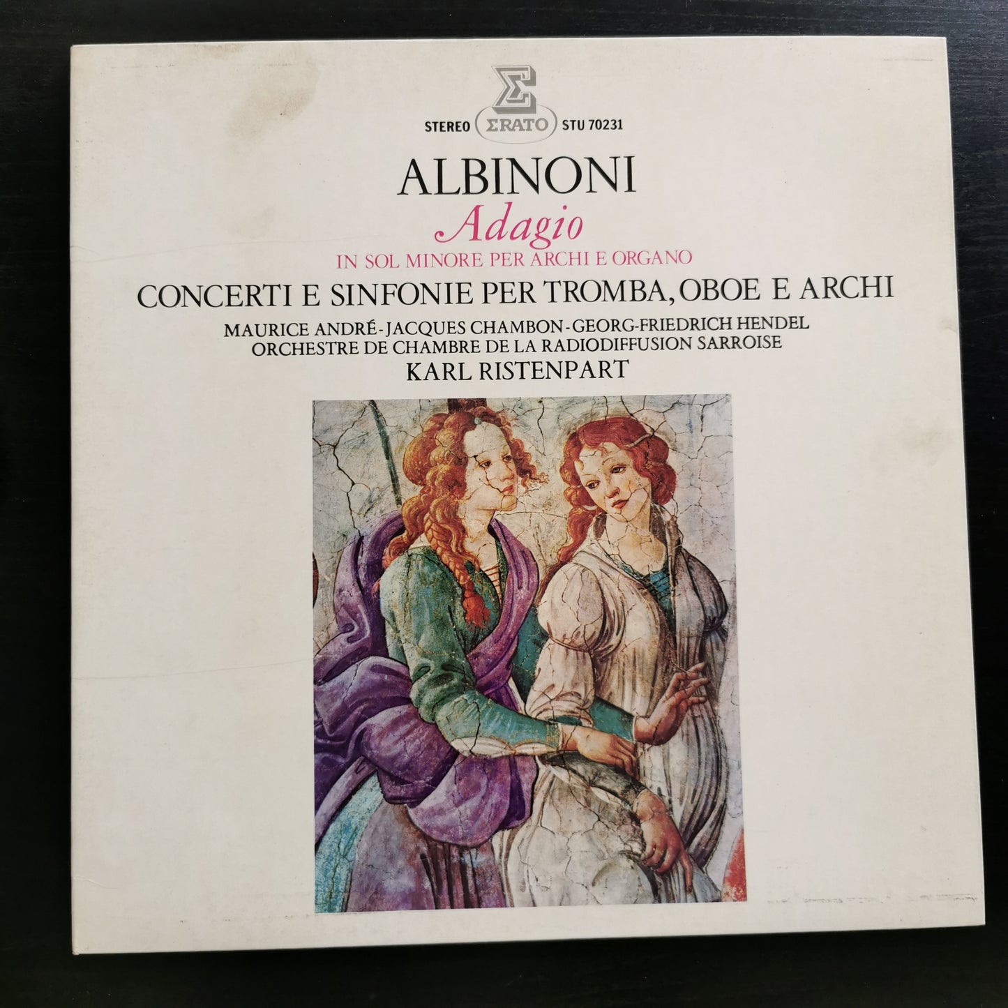 Albinoni – Adagio in Sol Minore per Archi e Organo / Concerti e Sinfonie (LP)
