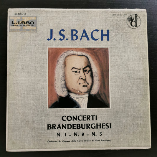 J.S. Bach – Concerti Brandeburghesi N. 1, N. 2, N. 3 (LP)