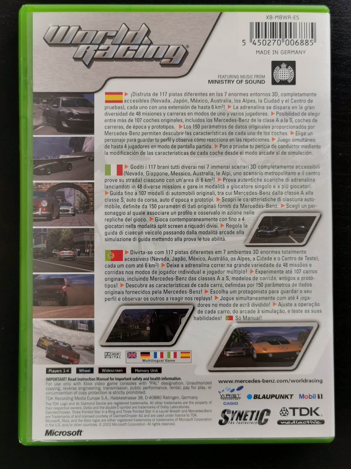 World Racing (Xbox)