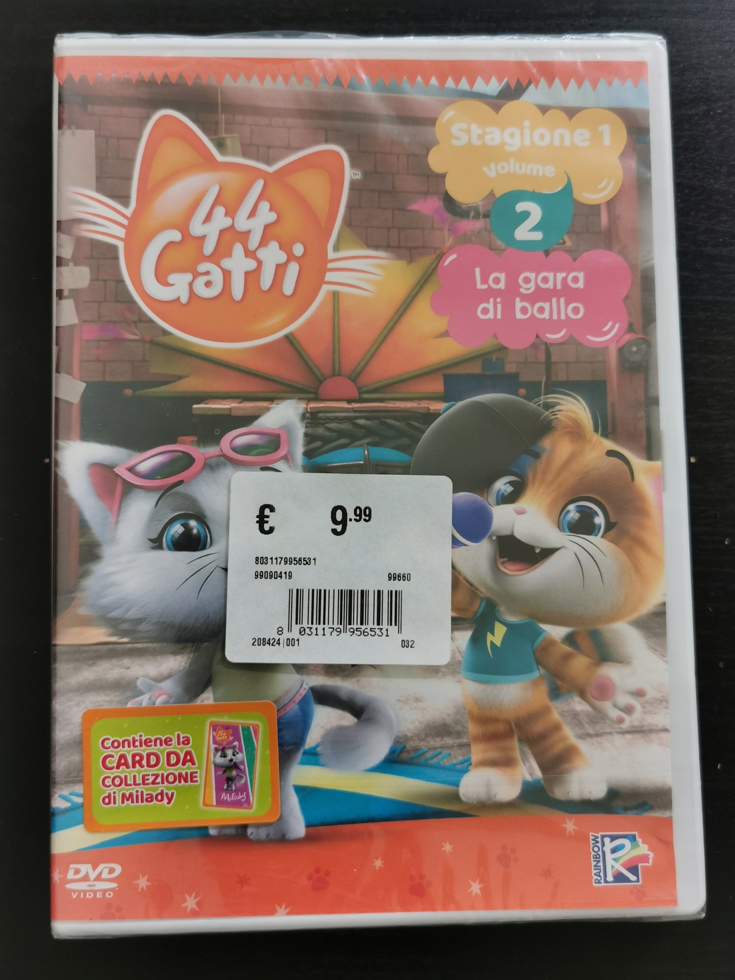 44 Gatti – Stagione 1 Volume 2: La gara di ballo (DVD) *Nuovo