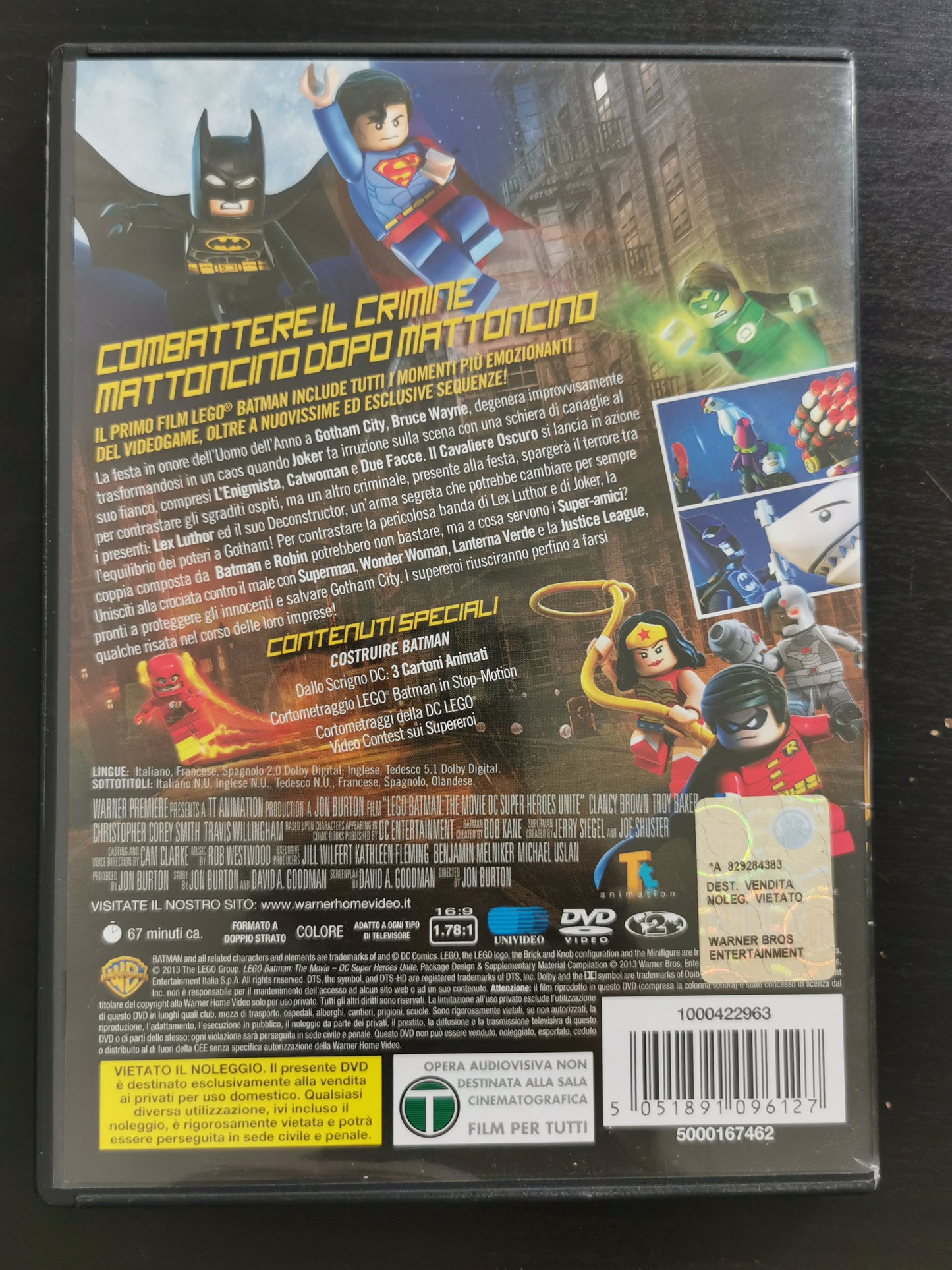 LEGO Batman: Il Film – I Supereroi DC Riuniti (DVD)