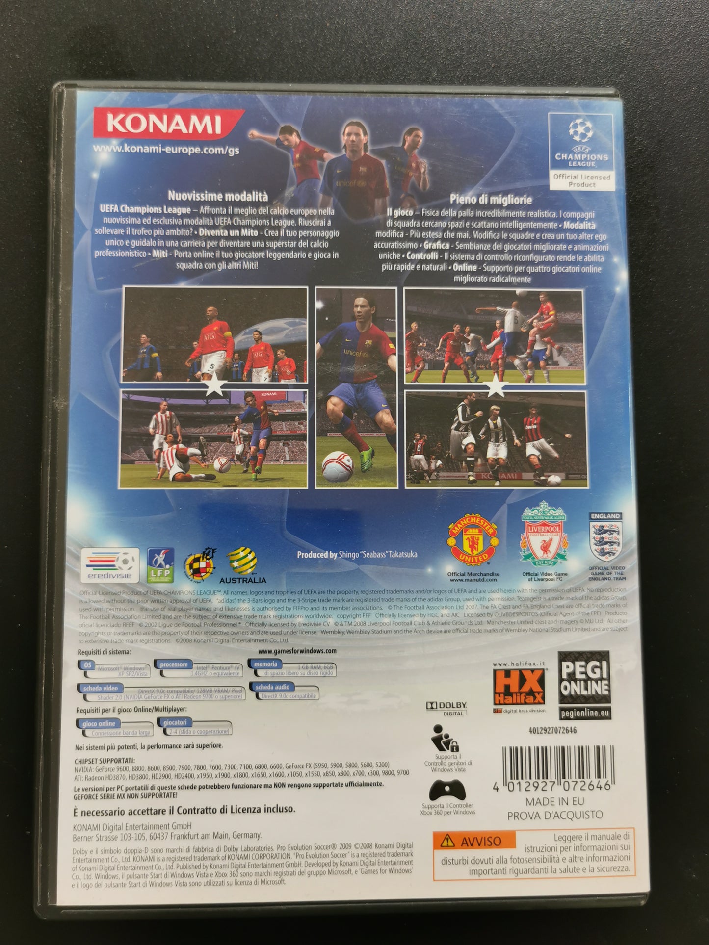 PES 2009: Pro Evolution Soccer (PC)