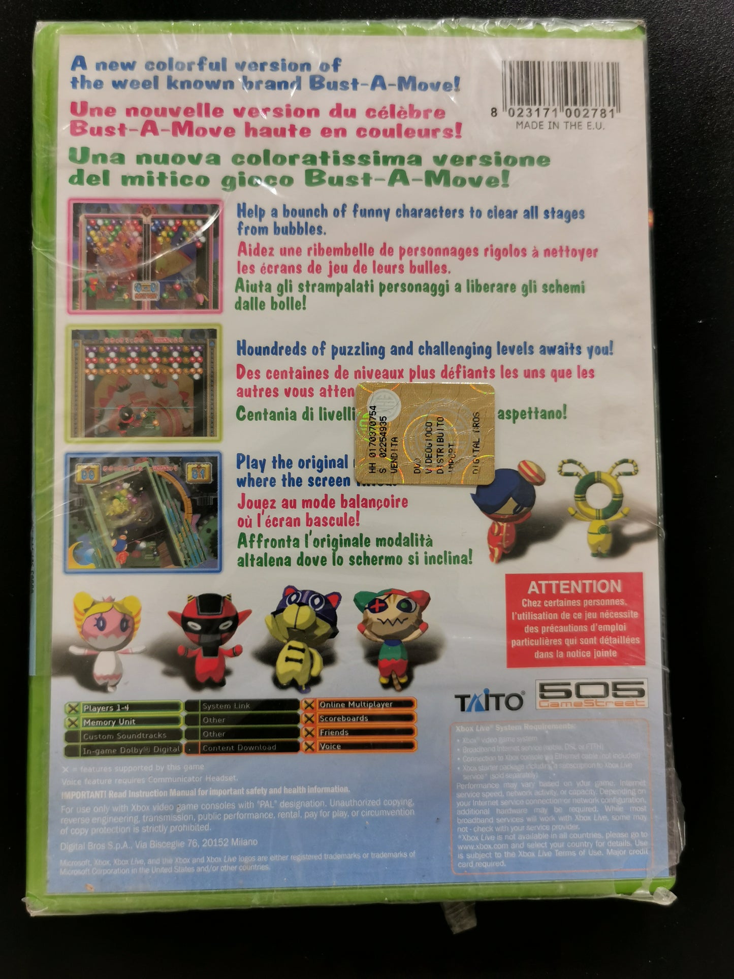 Ultra Bust-A-Move (Xbox) *Nuovo