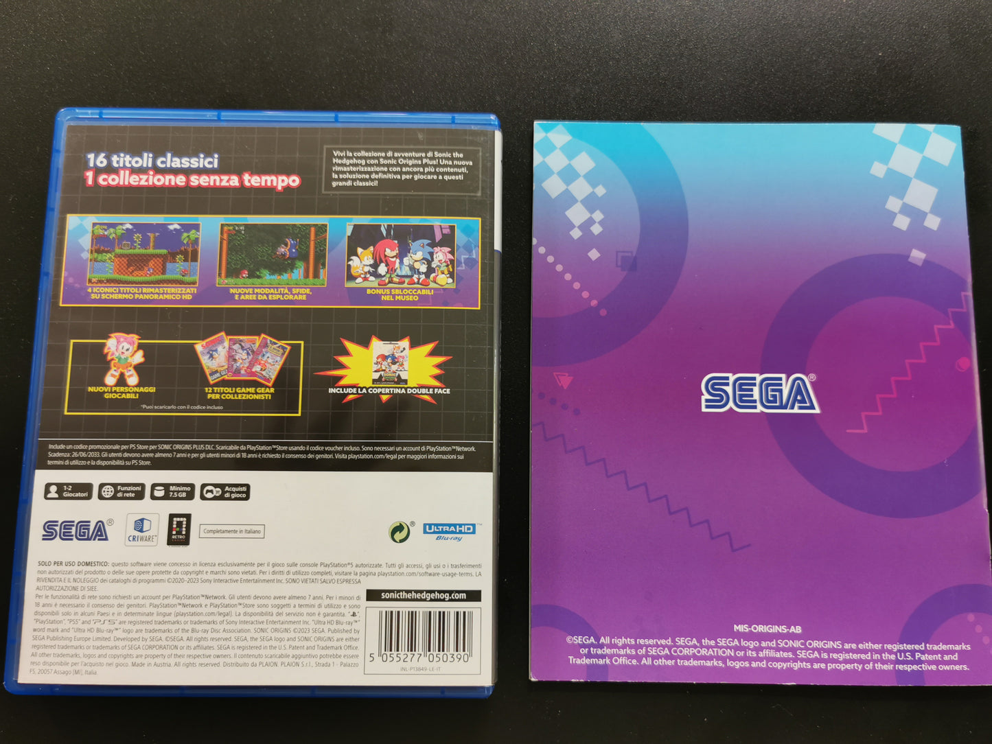 Sonic Origins Plus (PS5) + Artbook