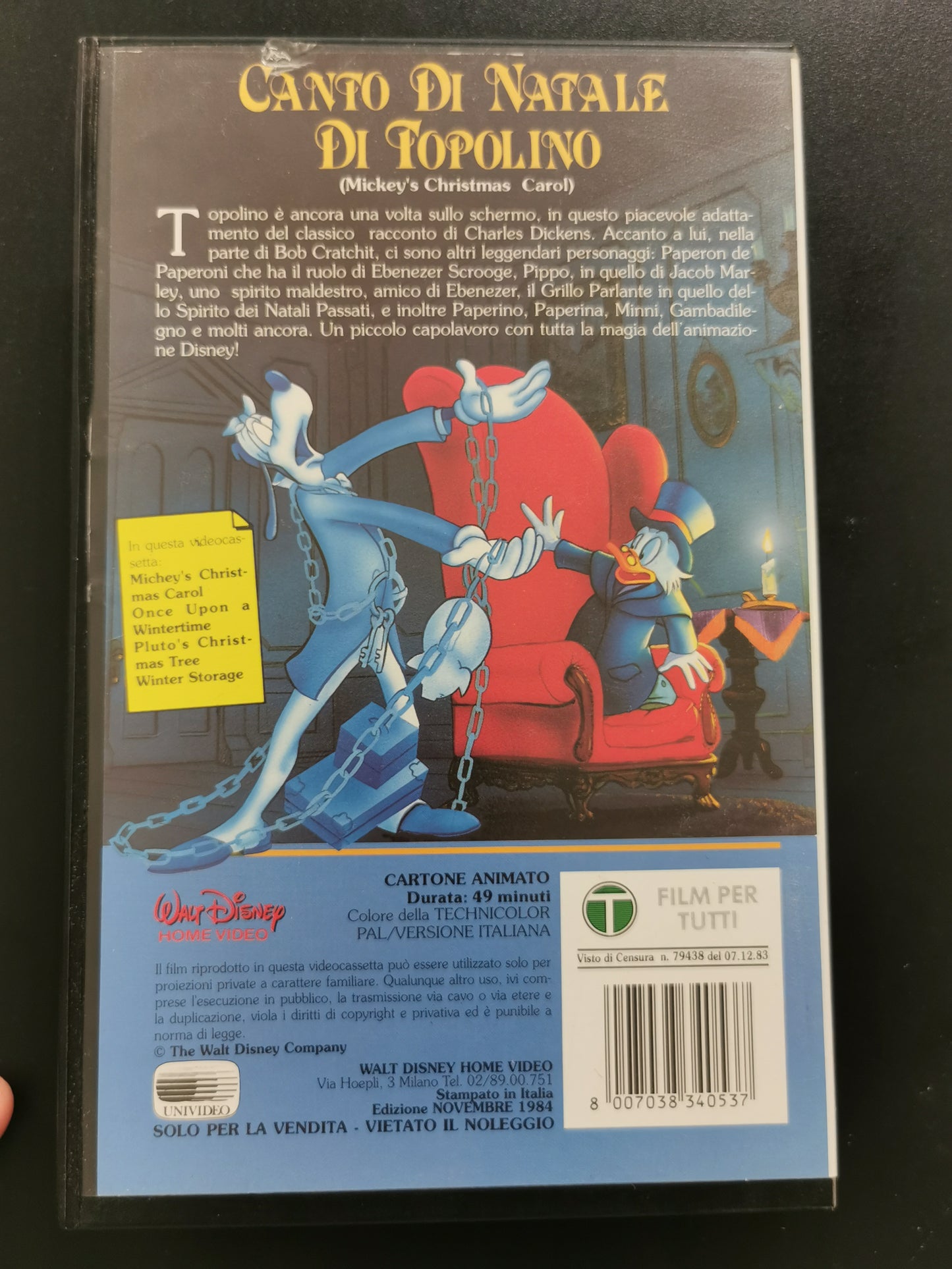 Canto di Natale di Topolino (VHS)