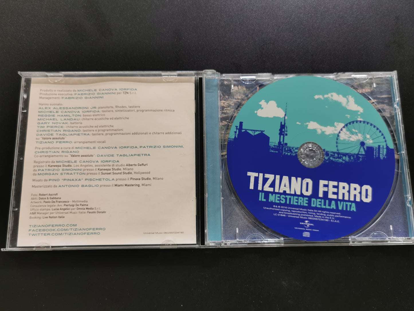 Tiziano Ferro – Il mestiere della vita (CD)