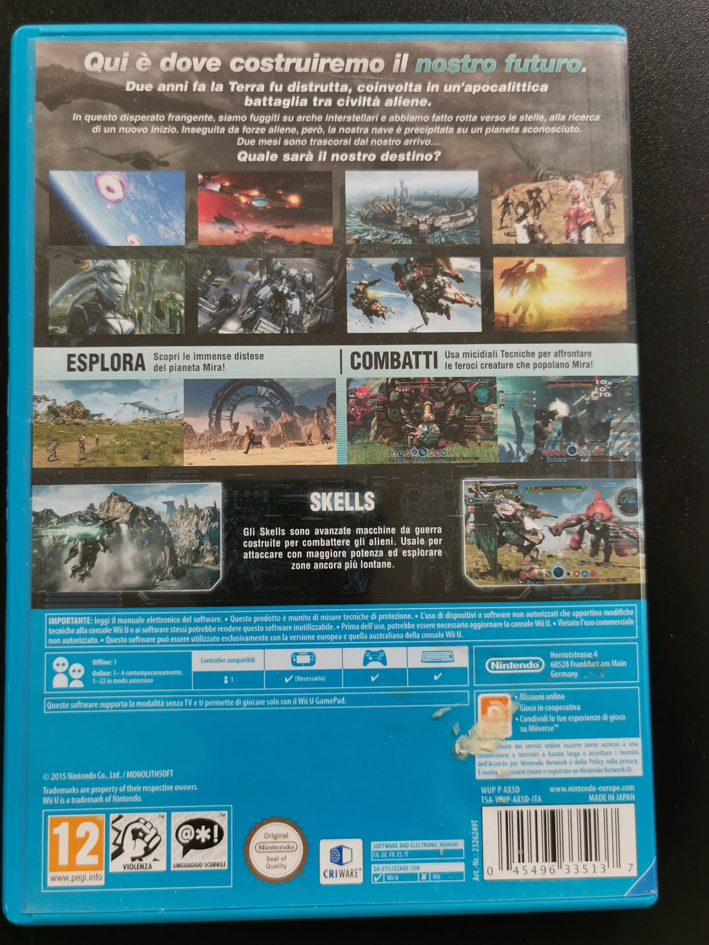Xenoblade Chronicles X (Wii U)