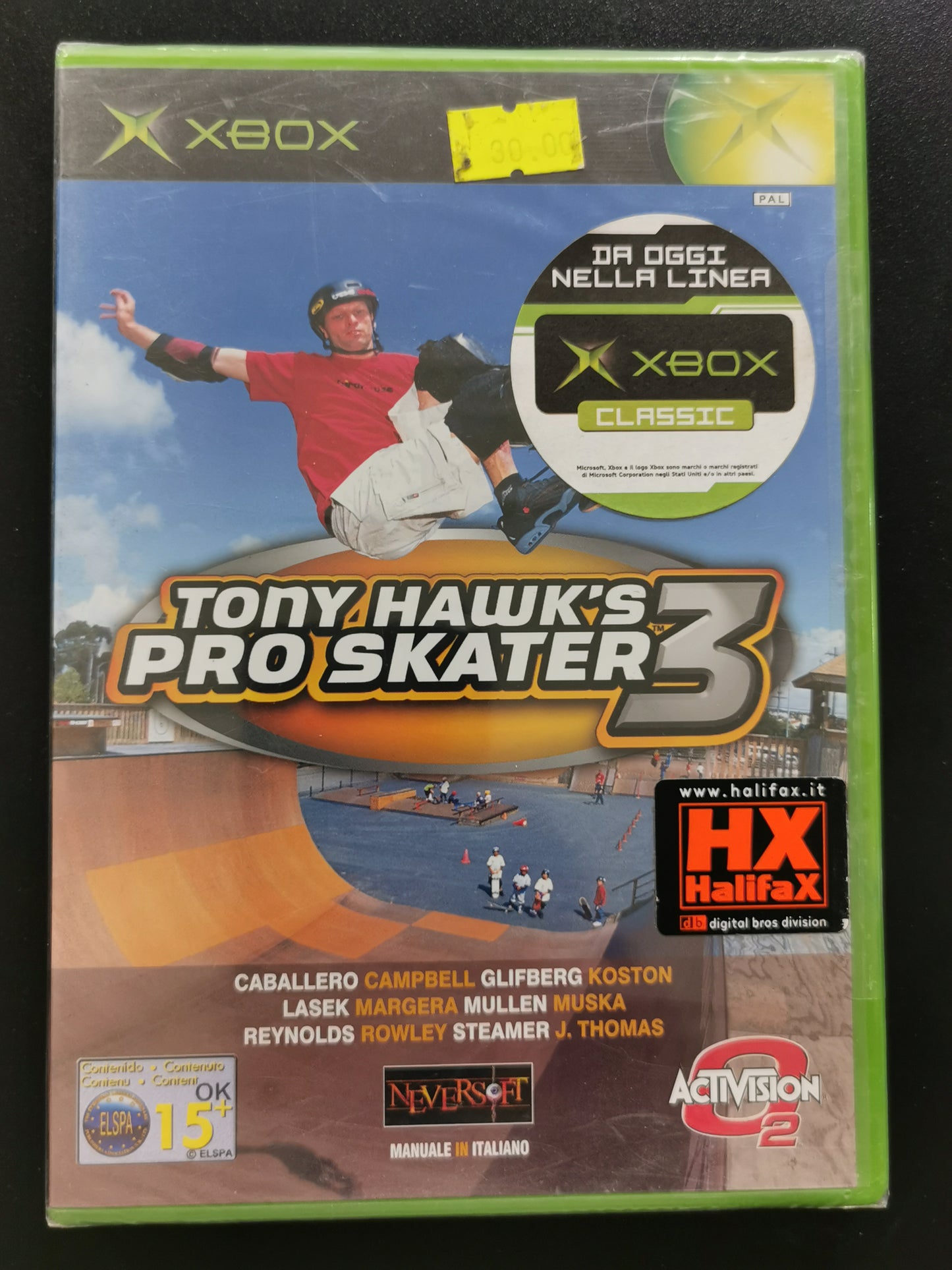 Tony Hawk’s Pro Skater 3 (Xbox) *Nuovo