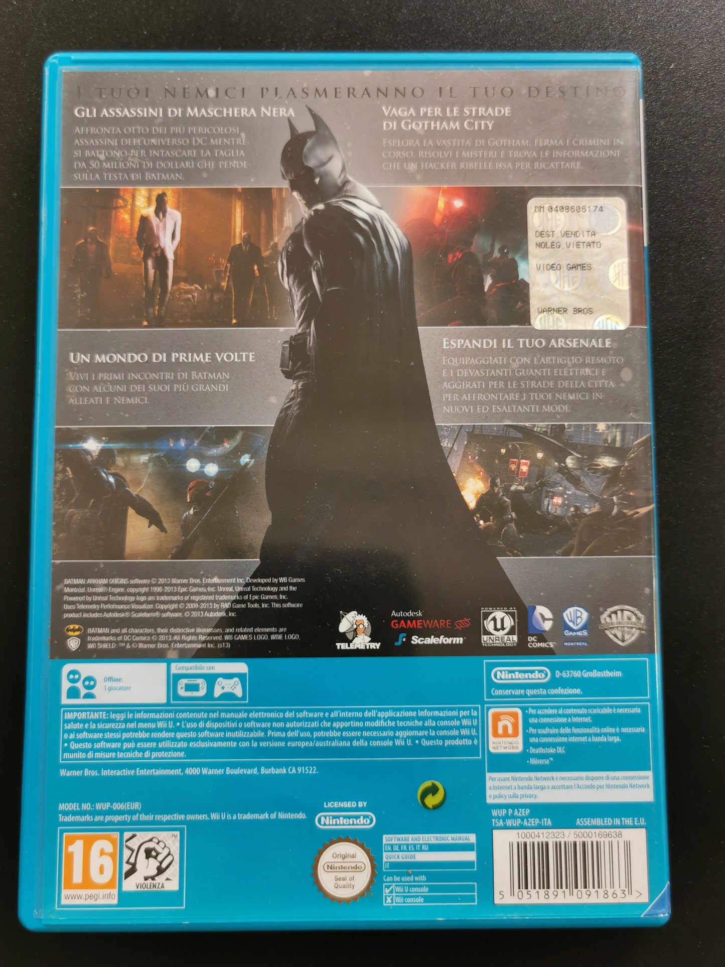 Batman: Arkham Origins (Wii U)