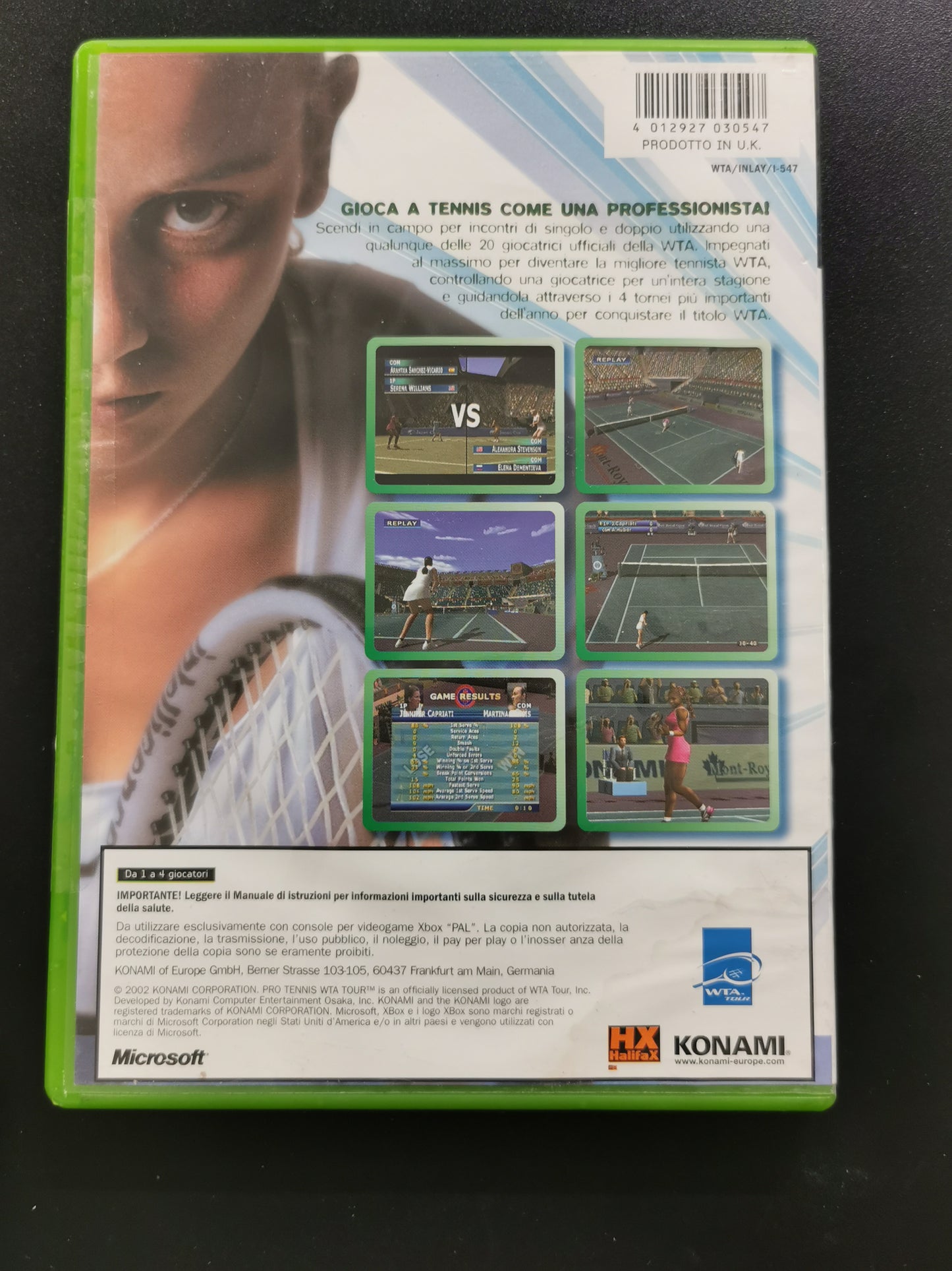 Pro Tennis WTA Tour (Xbox)