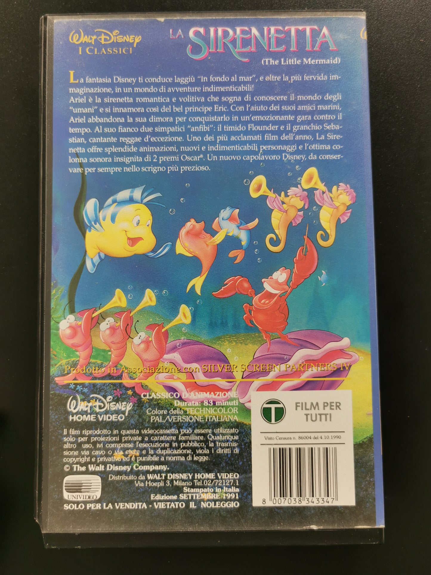 La Sirenetta (VHS)