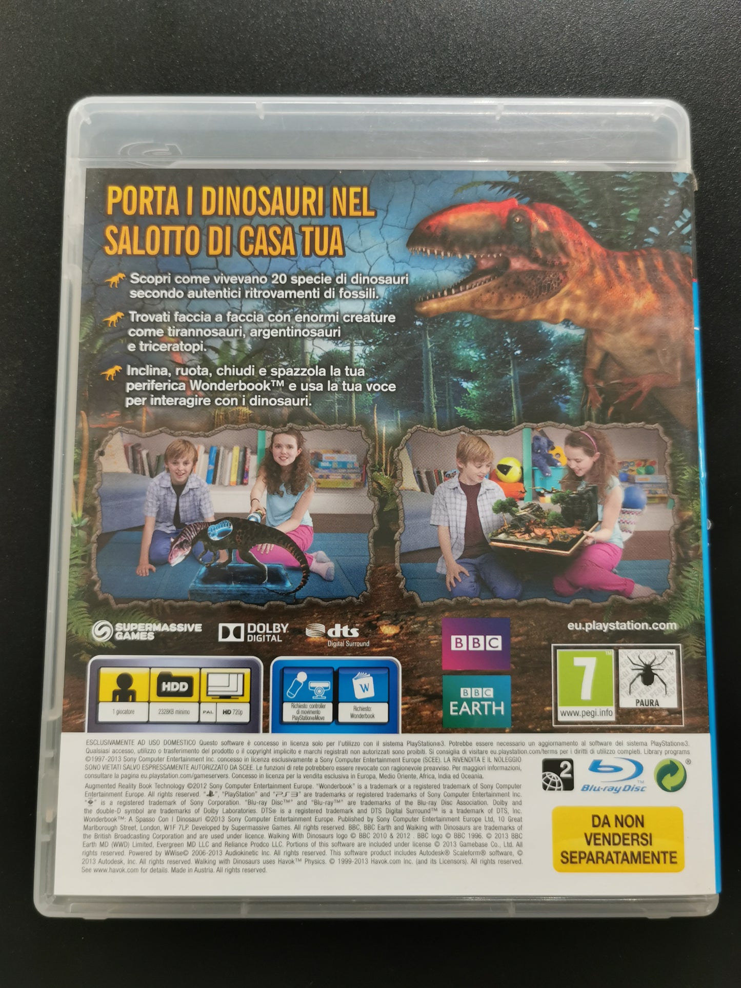 Wonderbook: A Spasso con i Dinosauri (PS3)
