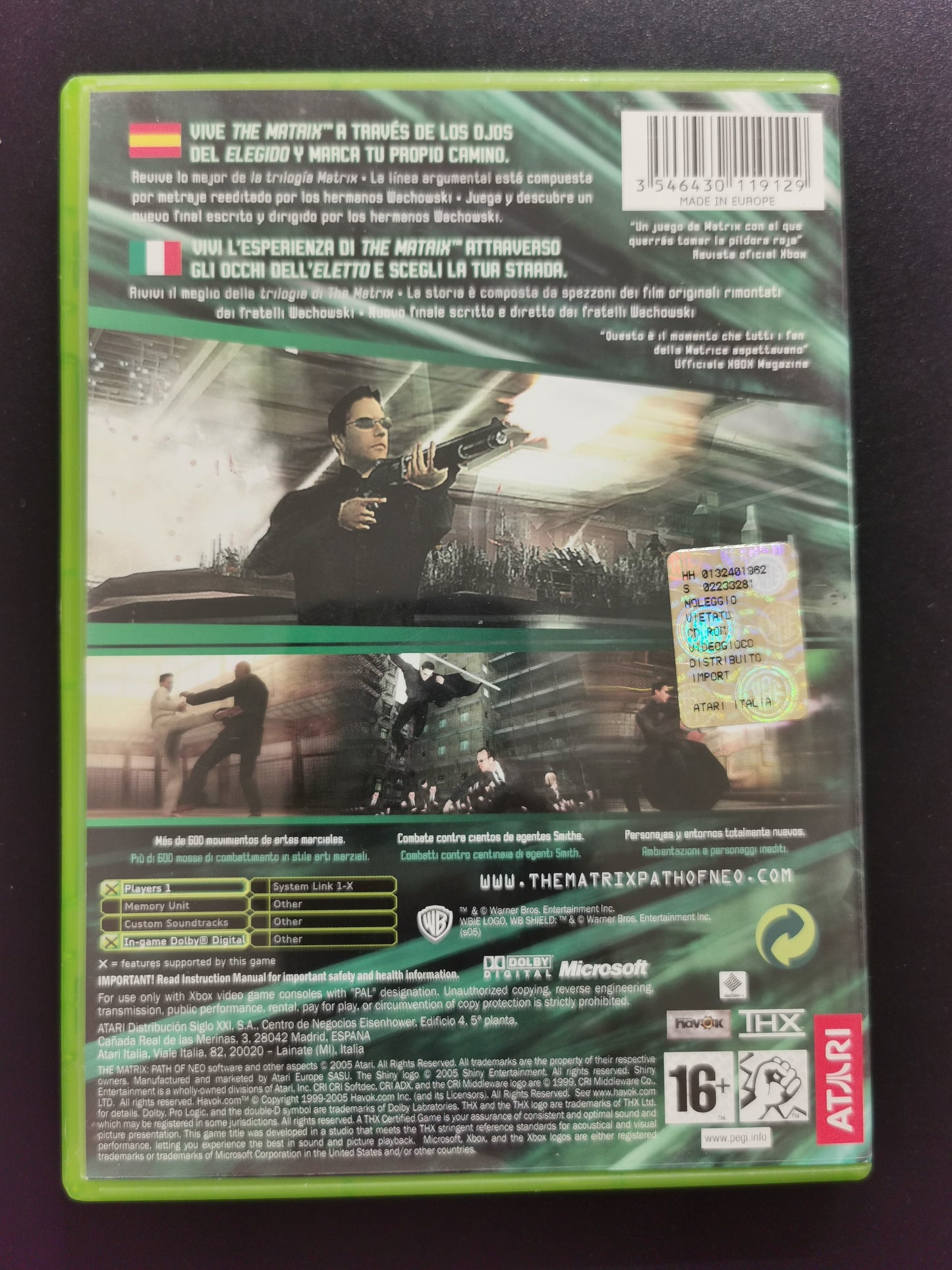 The Matrix: Path of Neo (Xbox)