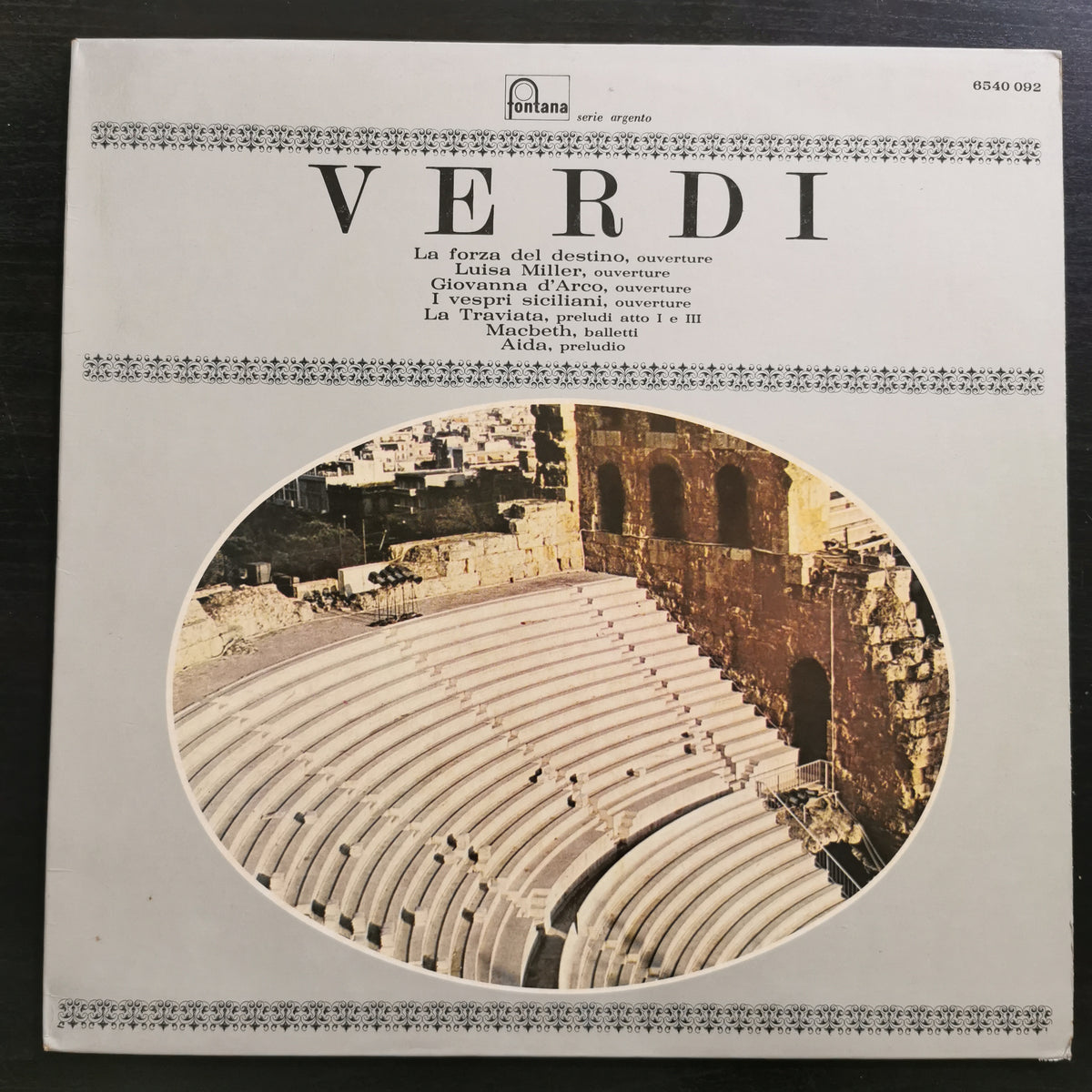 Giuseppe Verdi – Preludi, Ouvertures e Balletti (LP)