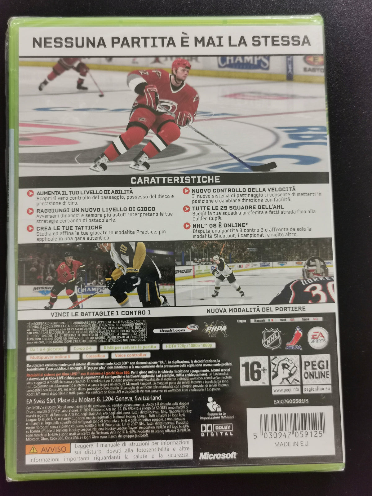 NHL 08 (Xbox 360) *Nuovo