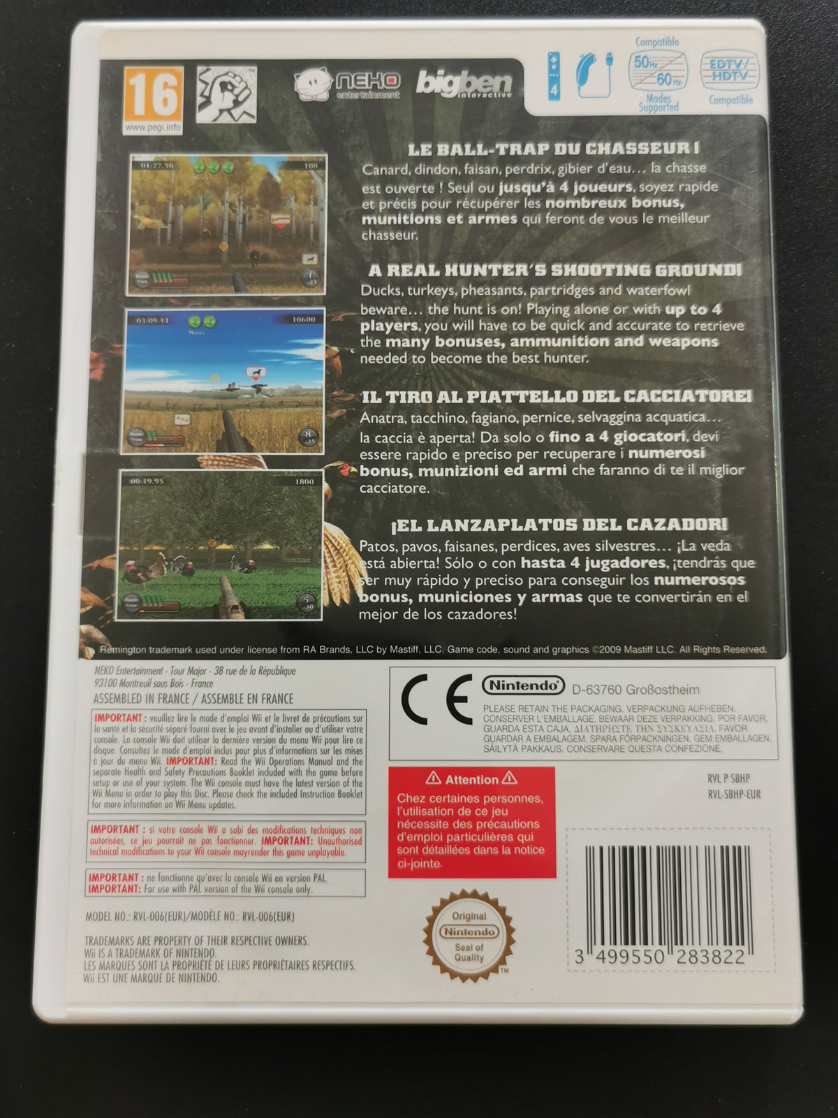 Remington Great American Bird Hunt (Wii)
