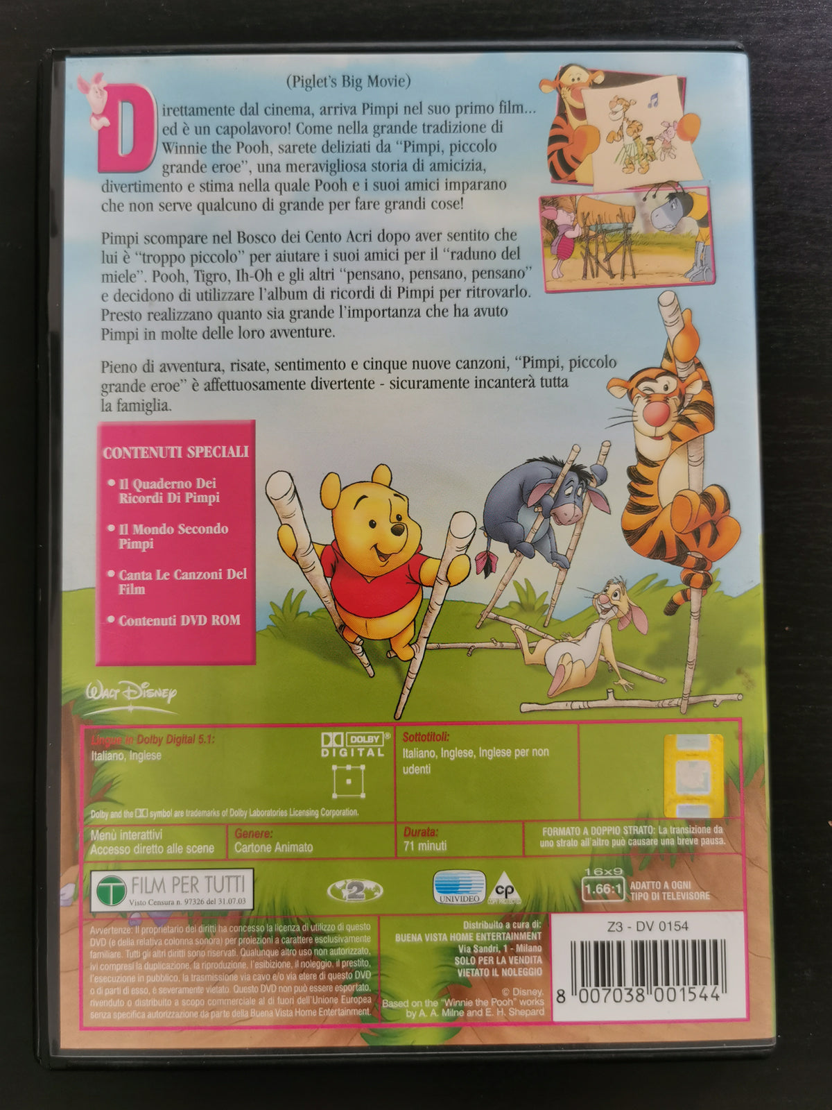 Pimpi, Piccolo Grande Eroe (DVD)