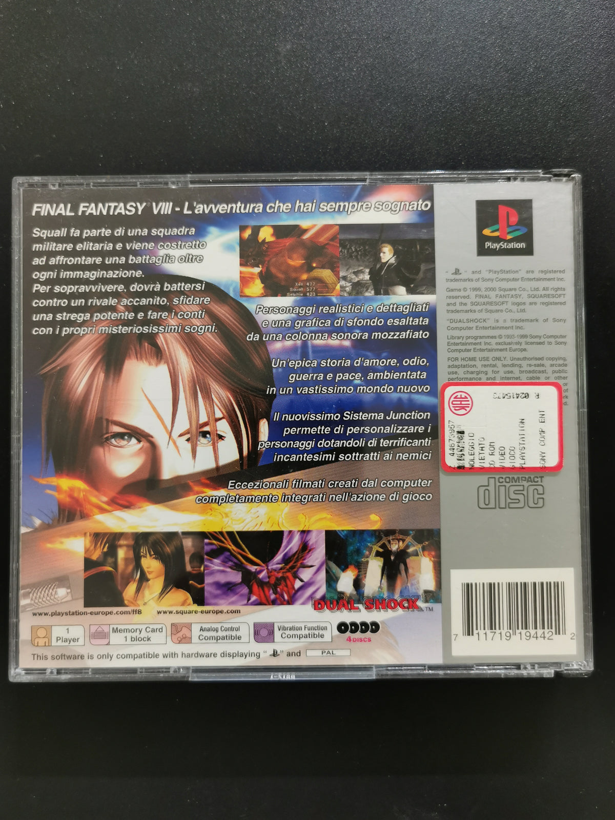 Final Fantasy VIII (PS1) – Platinum