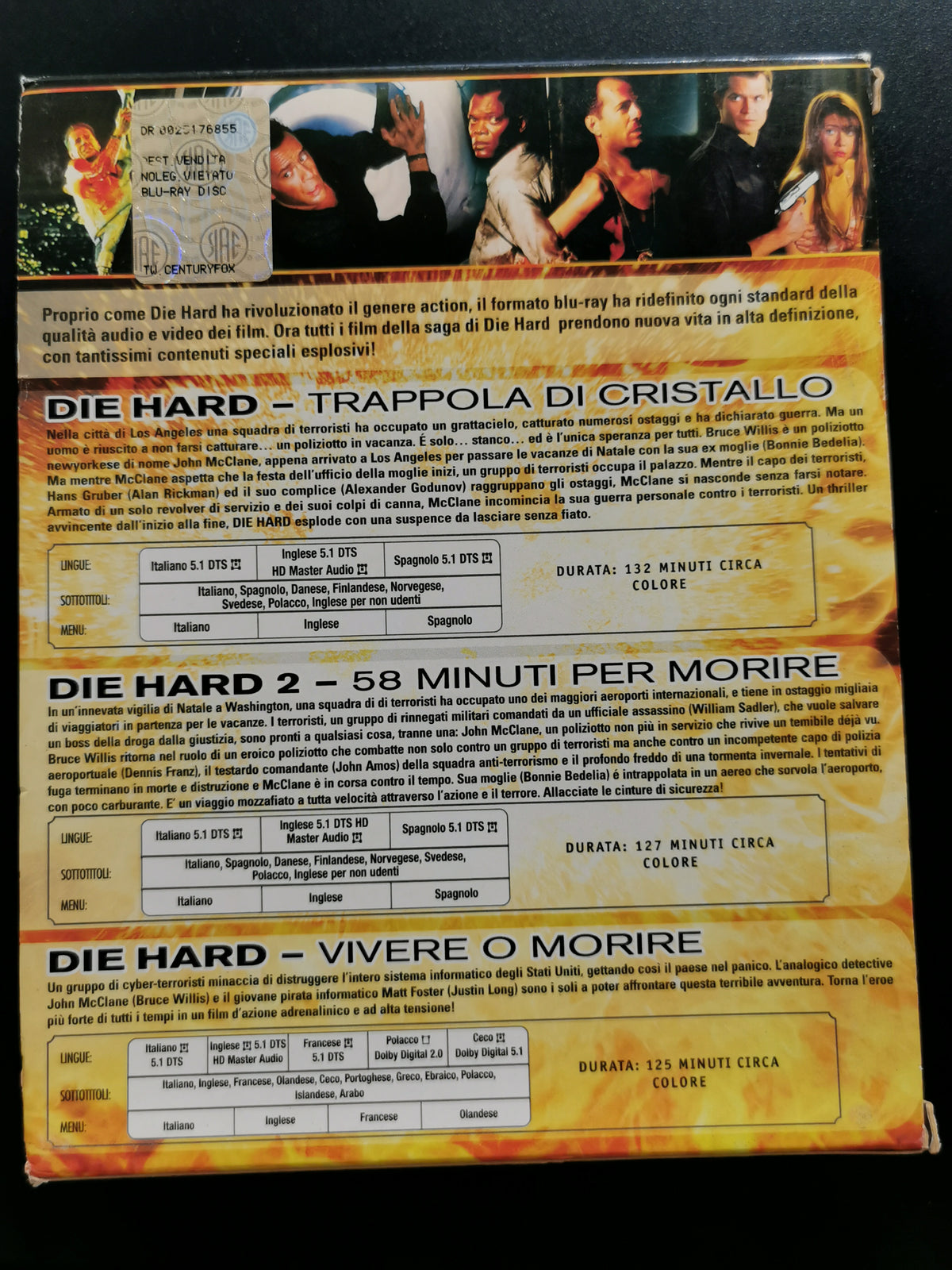 Die Hard Collection – 3 Film (Blu-ray)