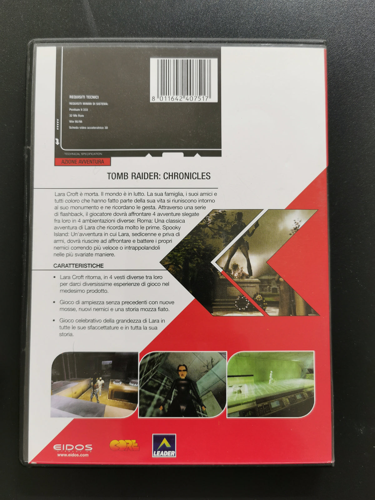 Tomb Raider: Chronicles – La Leggenda di Lara Croft (PC)