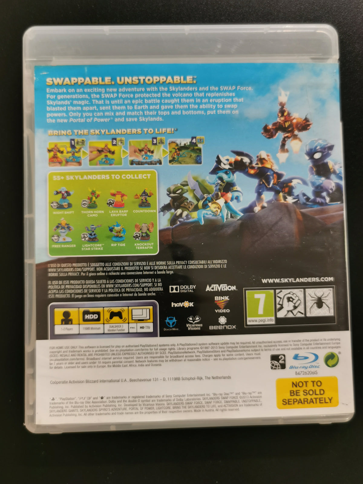 Skylanders: Swap Force (PS3)