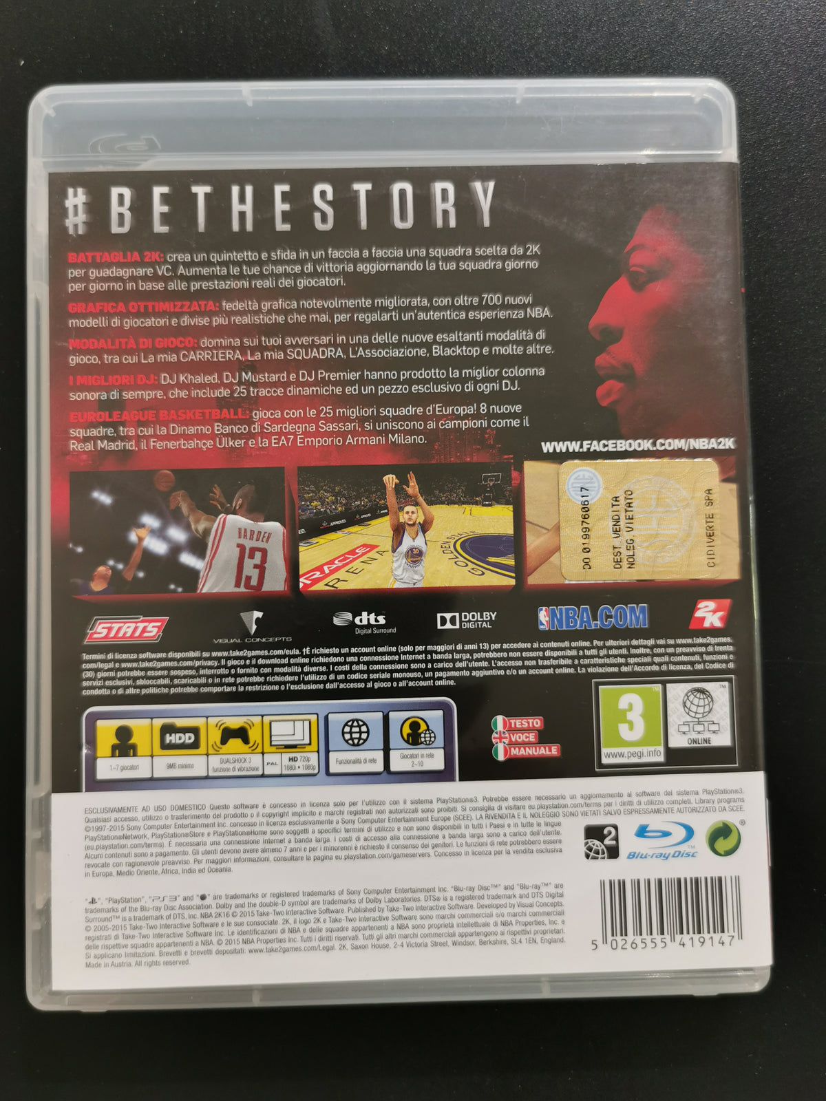 NBA 2K16 (PS3)