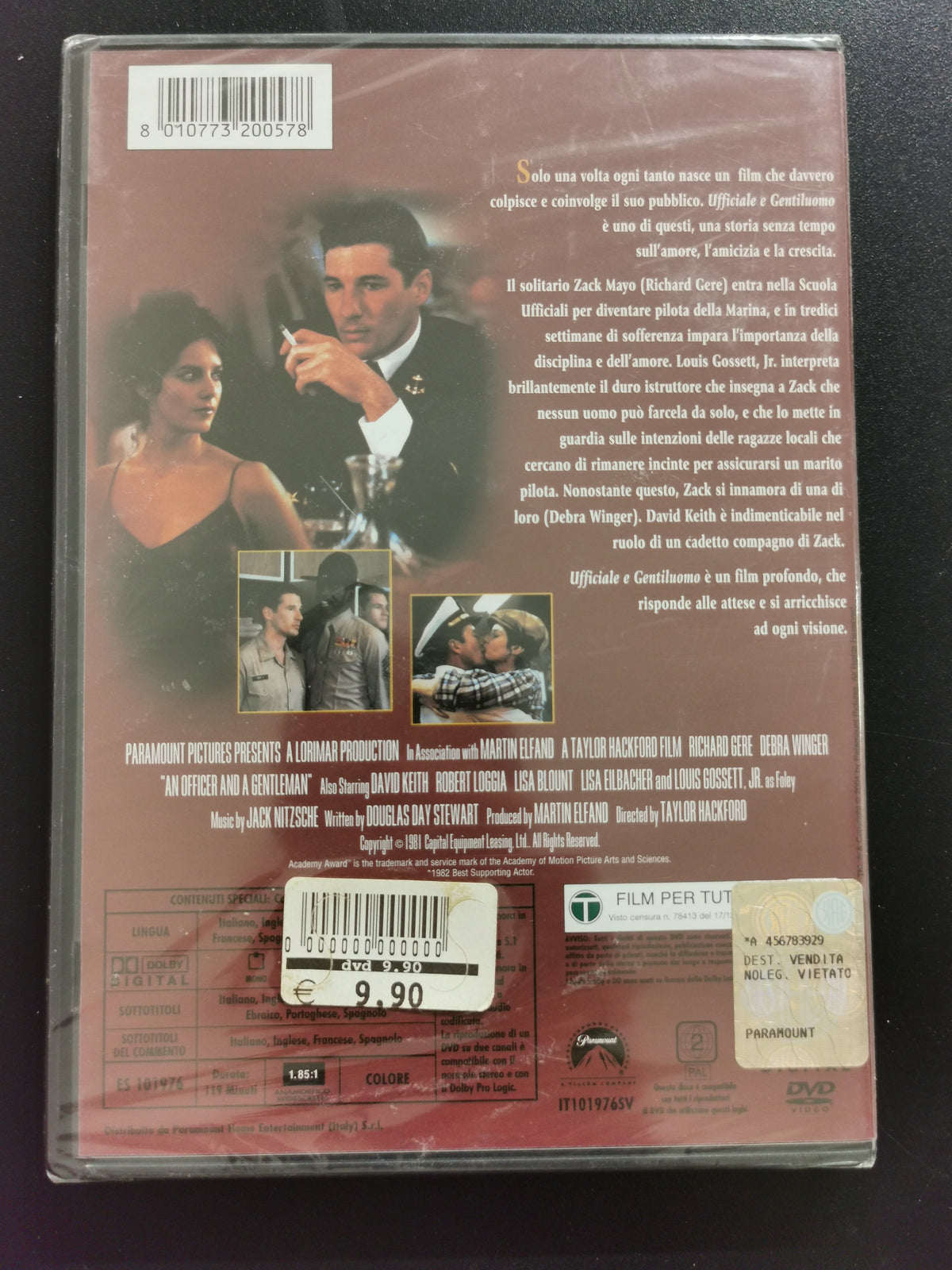 Ufficiale e gentiluomo (DVD) *Nuovo