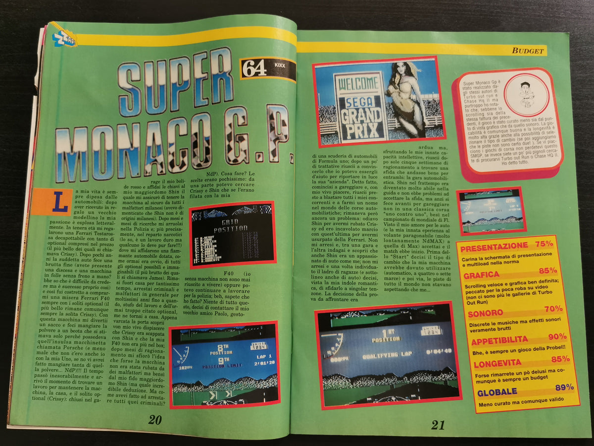 Zzap! n. 72 – Novembre 1992