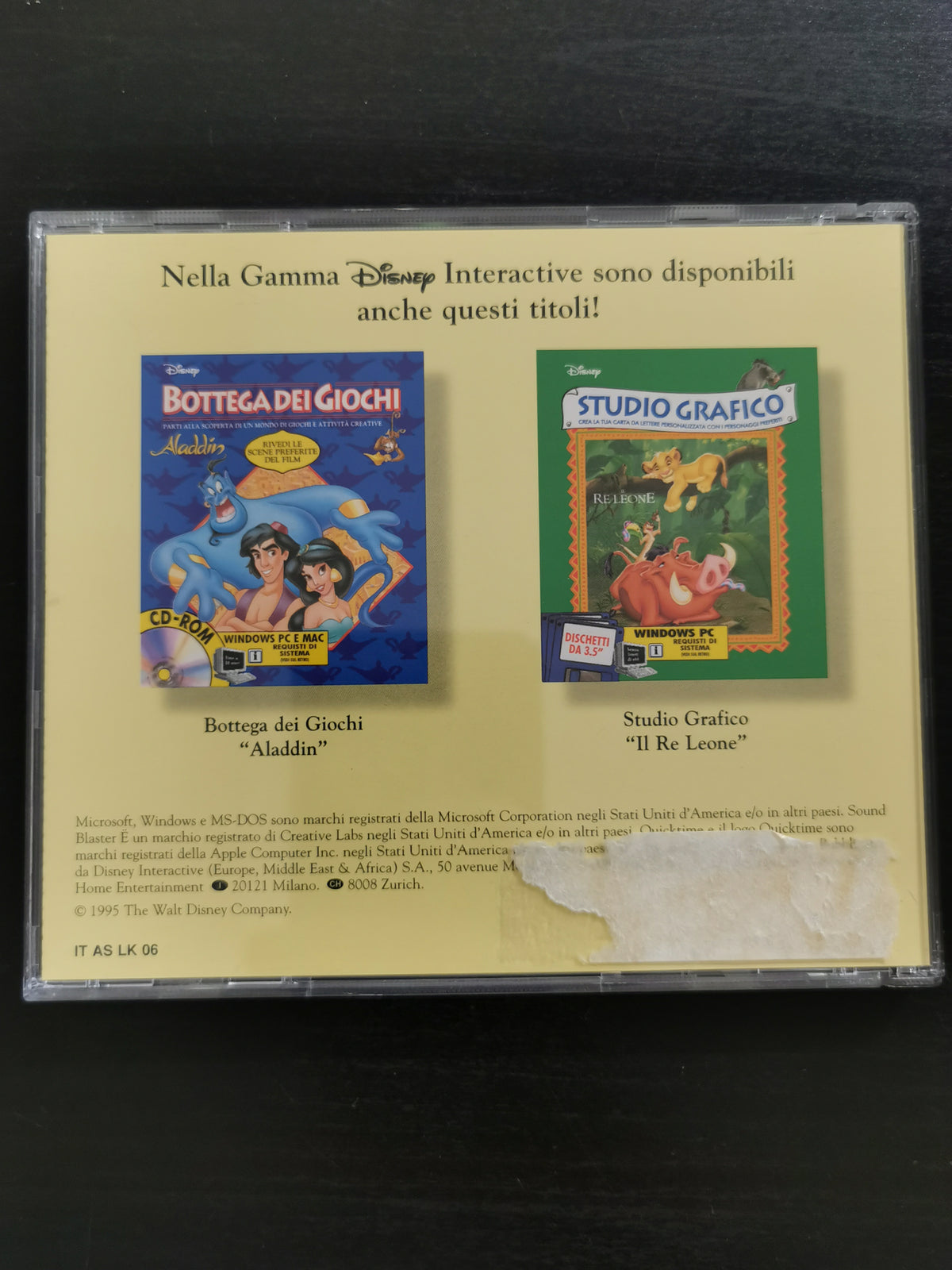 Disney Libro Animato Interattivo: Il Re Leone (PC)
