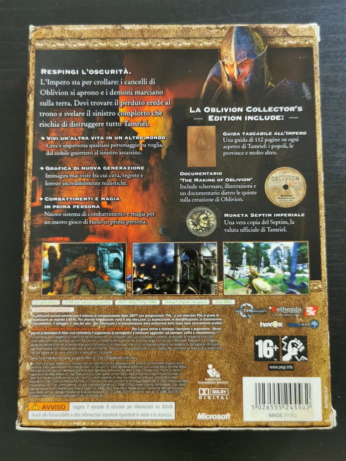 The Elder Scrolls IV: Oblivion Collector’s Edition (Xbox 360)