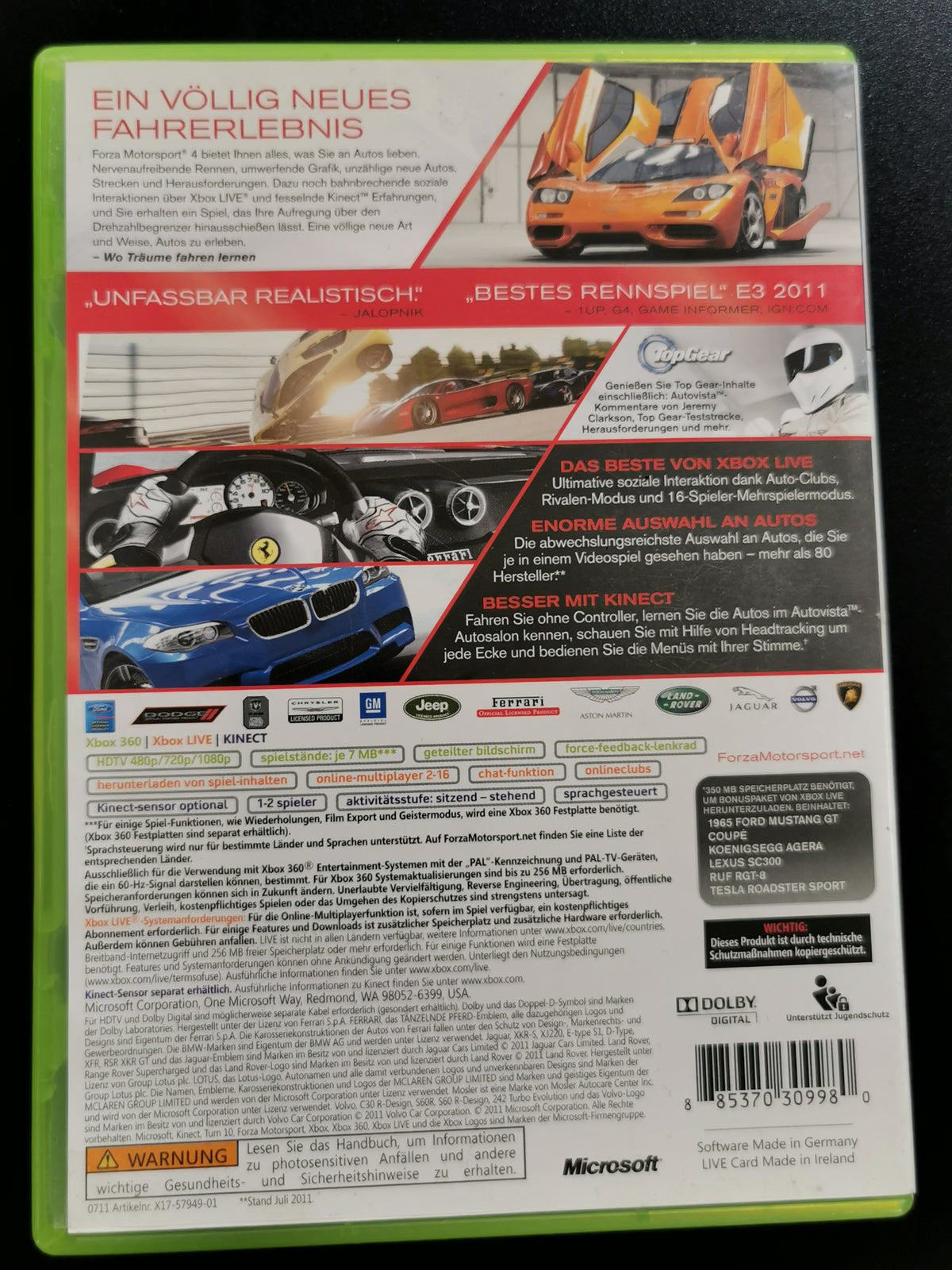 Forza Motorsport 4 (Xbox 360)