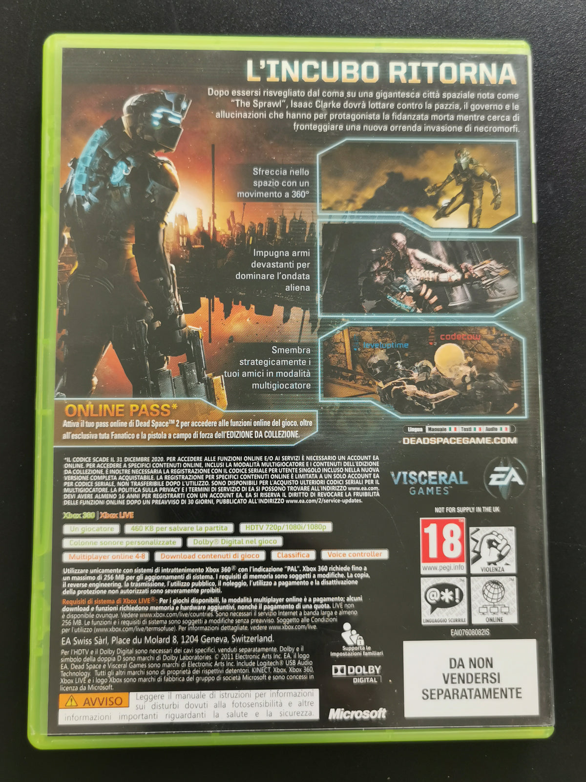 Dead Space 2 Collector’s Edition (Xbox 360)