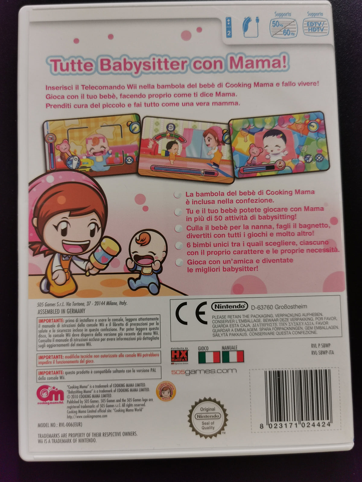 Cooking Mama World: Babysitting Mama (Wii)